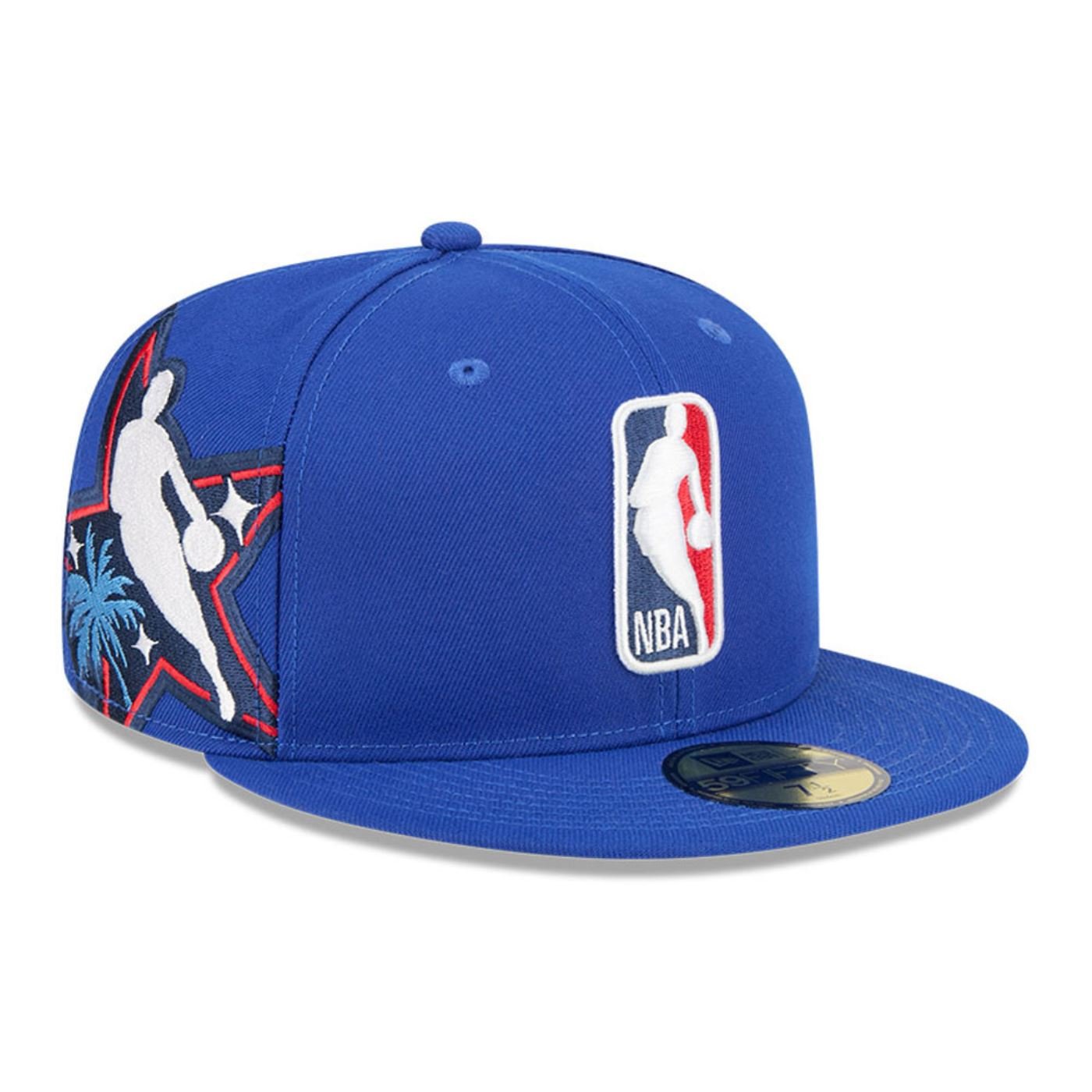 Bone New Era 59FIFTY NBA All-Star Game Fan Pack Preto Azul 3