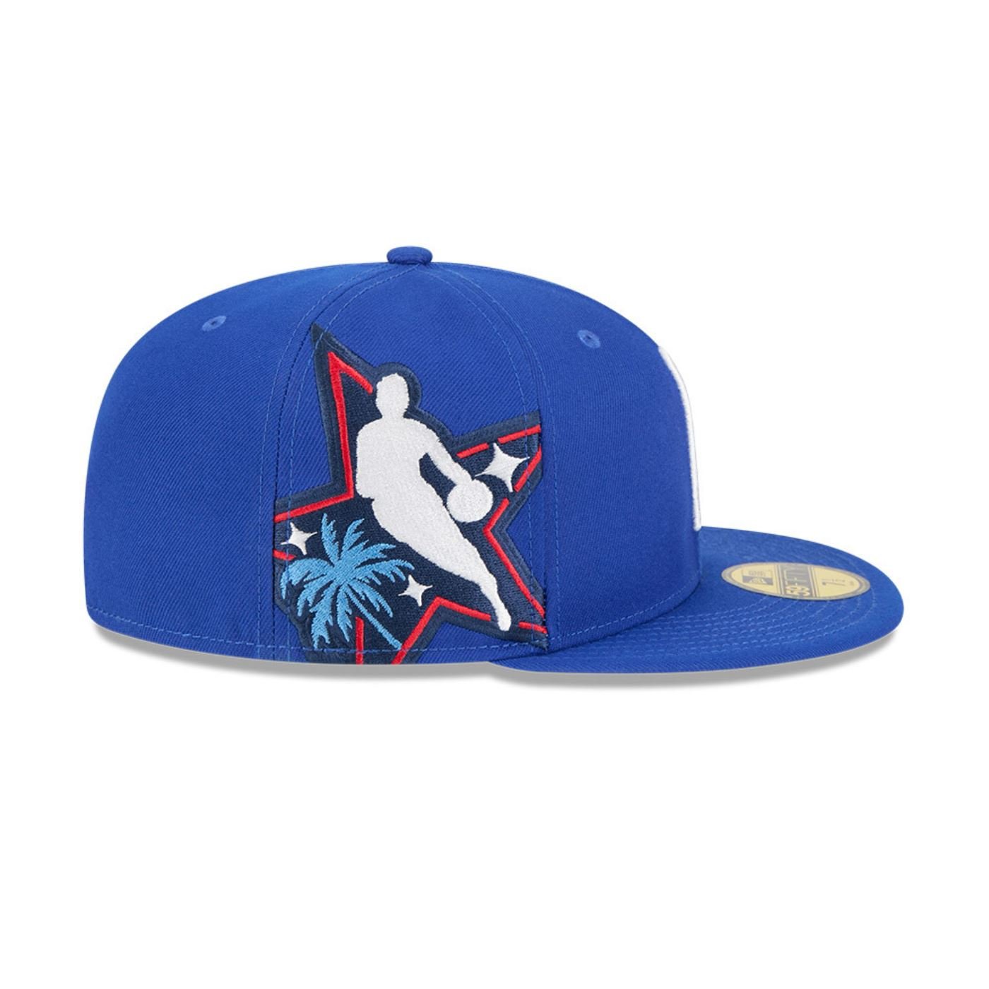 Bone New Era 59FIFTY NBA All-Star Game Fan Pack Preto Azul 6