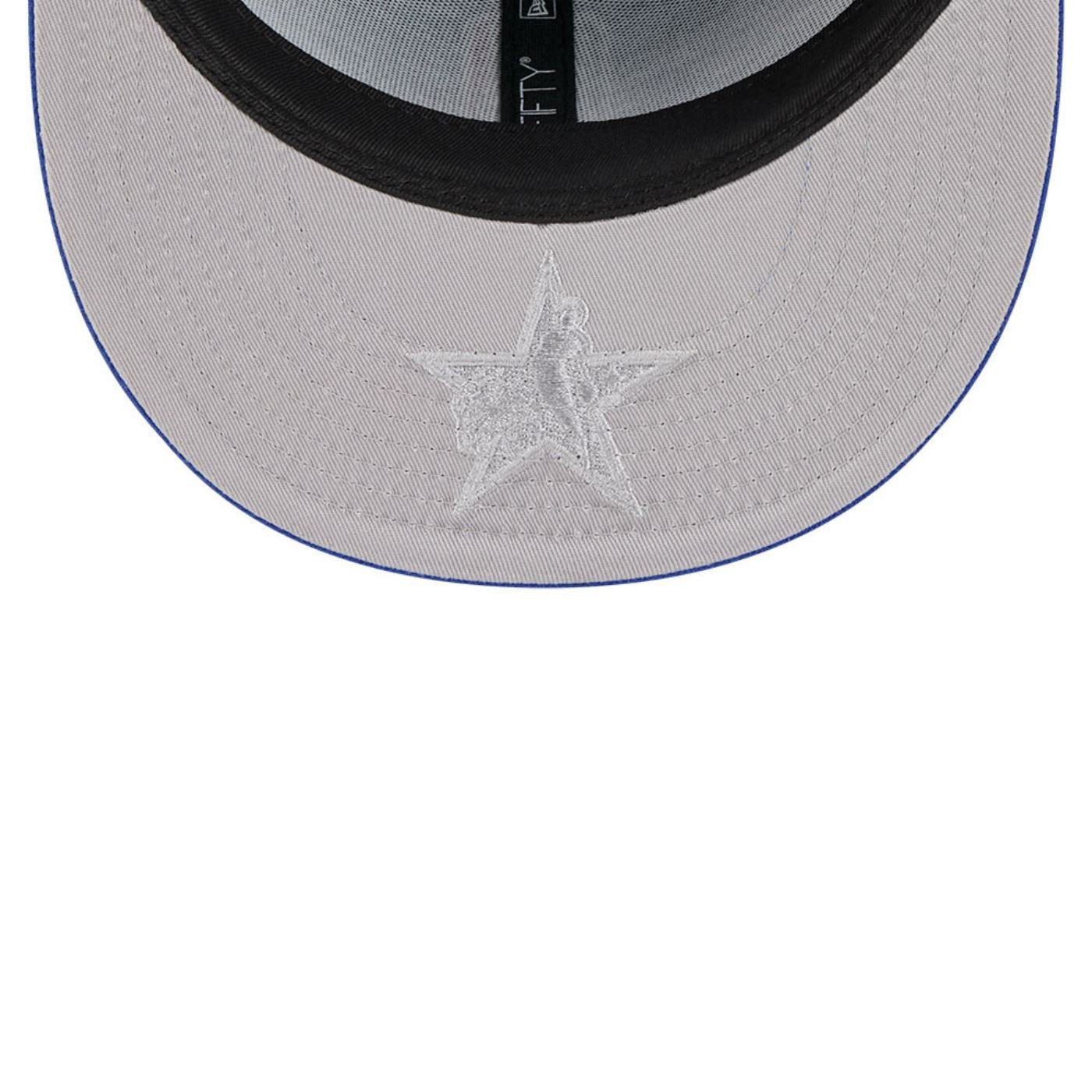 Bone New Era 59FIFTY NBA All-Star Game Fan Pack Preto Azul 7