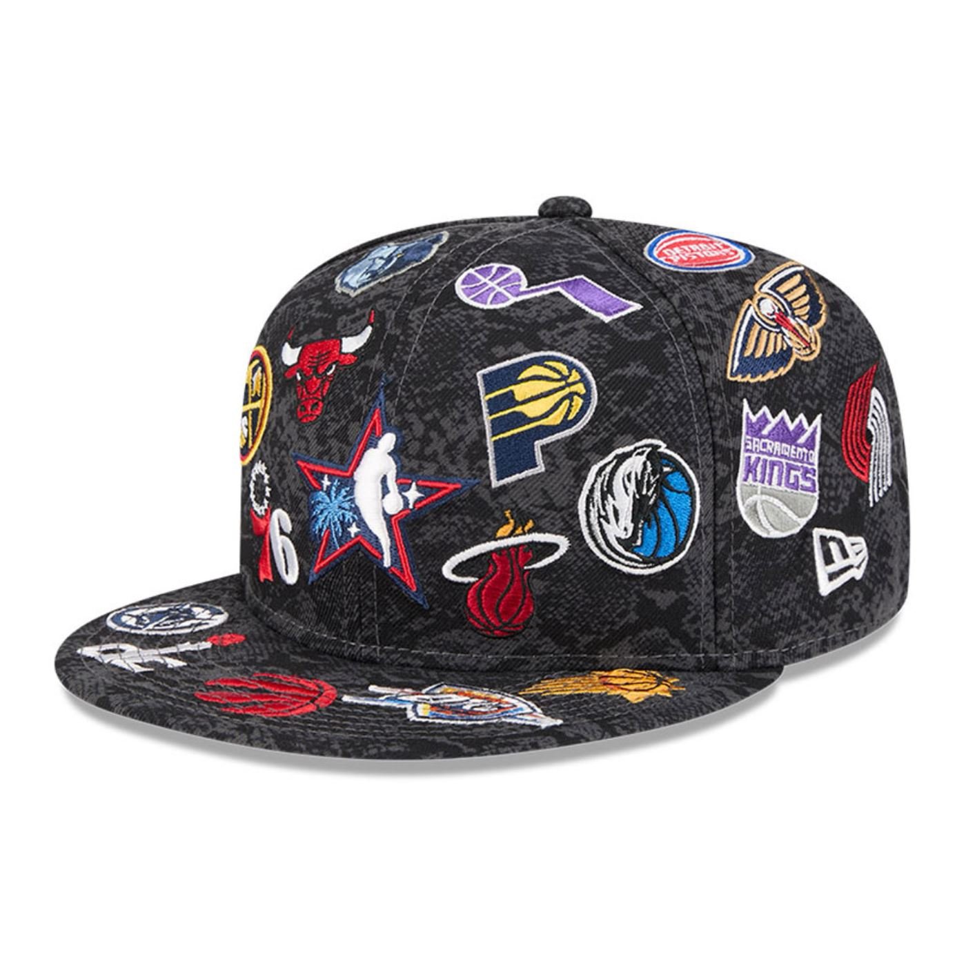 Bone New Era 59FIFTY NBA All-Star Game Fan Pack Preto