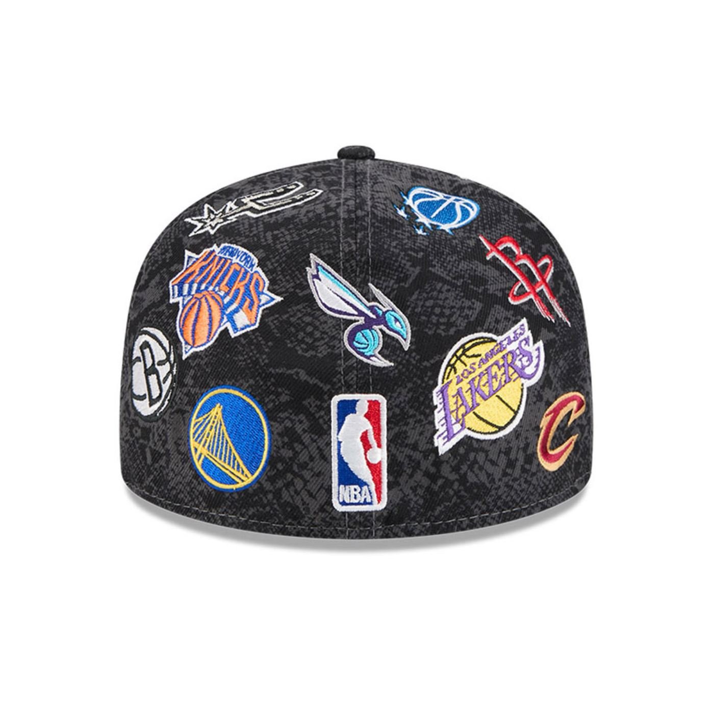 Bone New Era 59FIFTY NBA All-Star Game Fan Pack Preto Preto 4