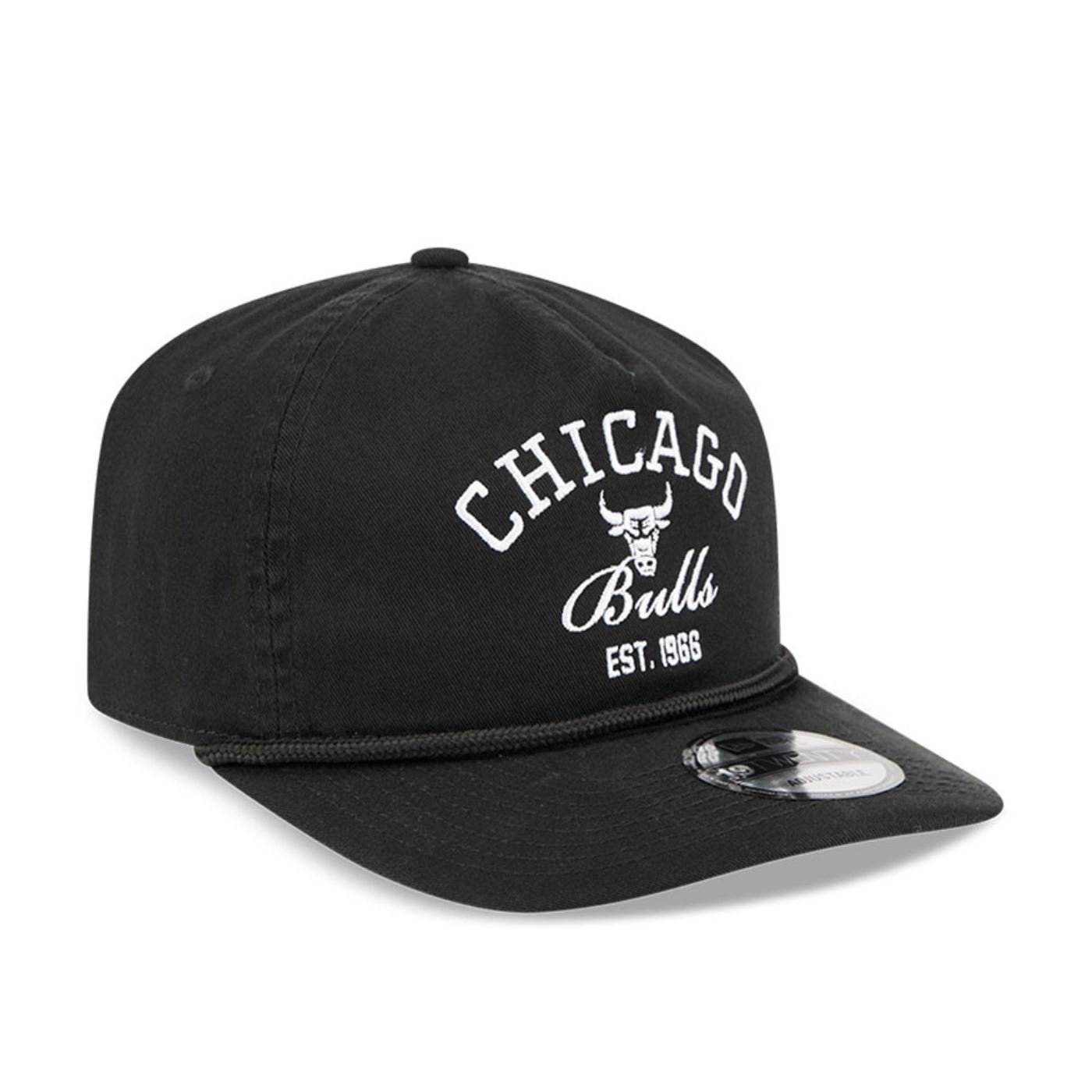 Bone New Era 19TWENTY Chicago Bulls NBA All-Star Game Fan Pack Preto Preto 3