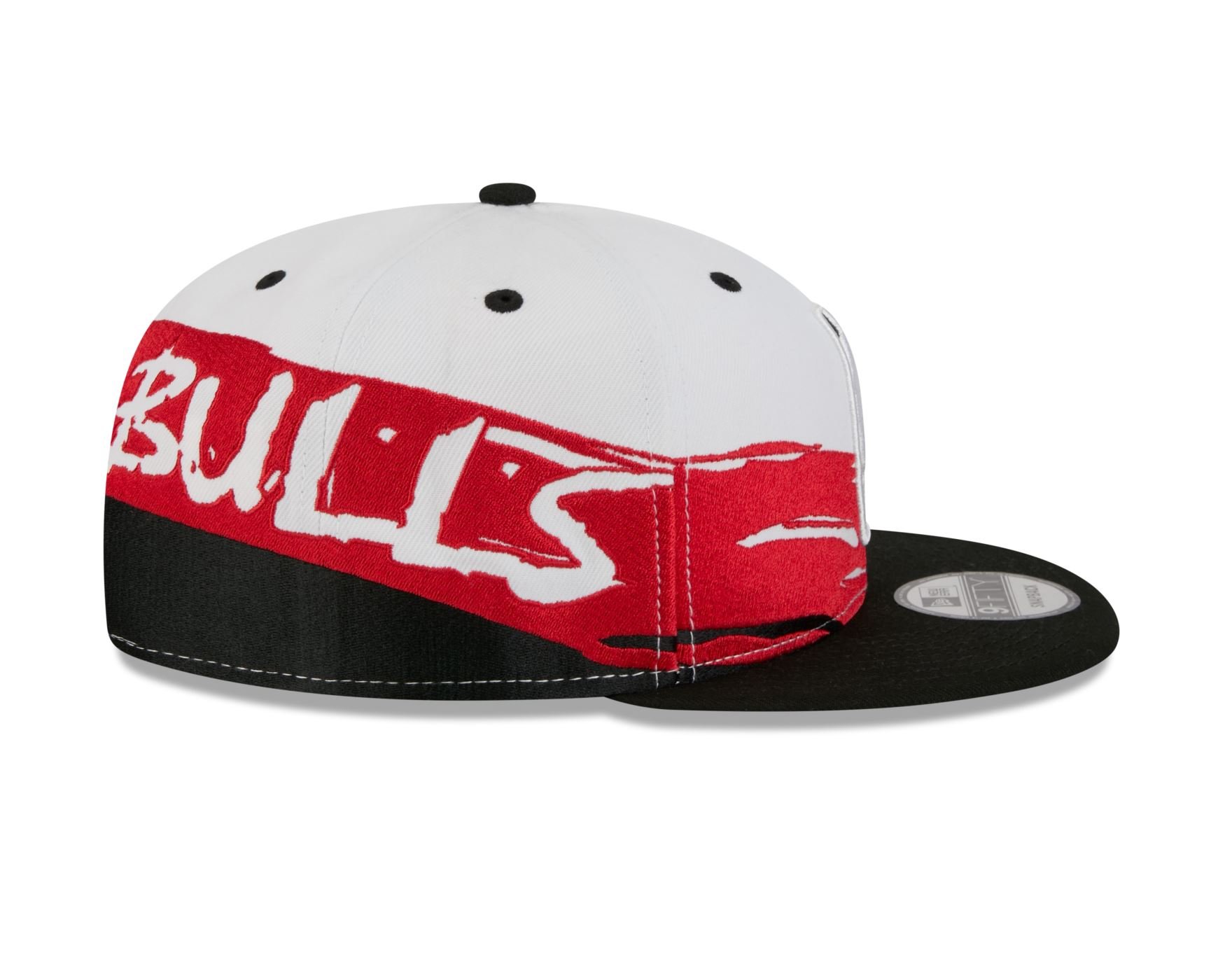 Bone New Era 9FIFTY Chicago Bulls NBA All-Star Game Fan Pack Preto Preto 6