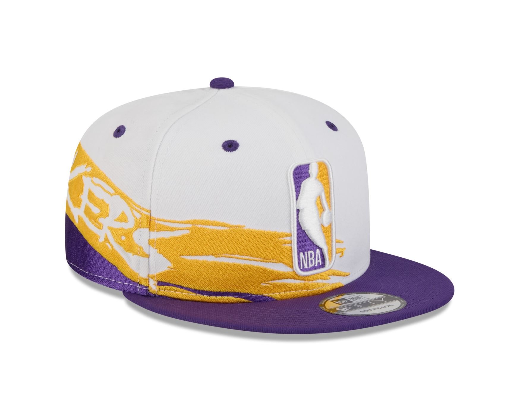 Bone New Era 9FIFTY Los Angeles Lakers NBA All-Star Game Fan Pack Roxo Roxo 5