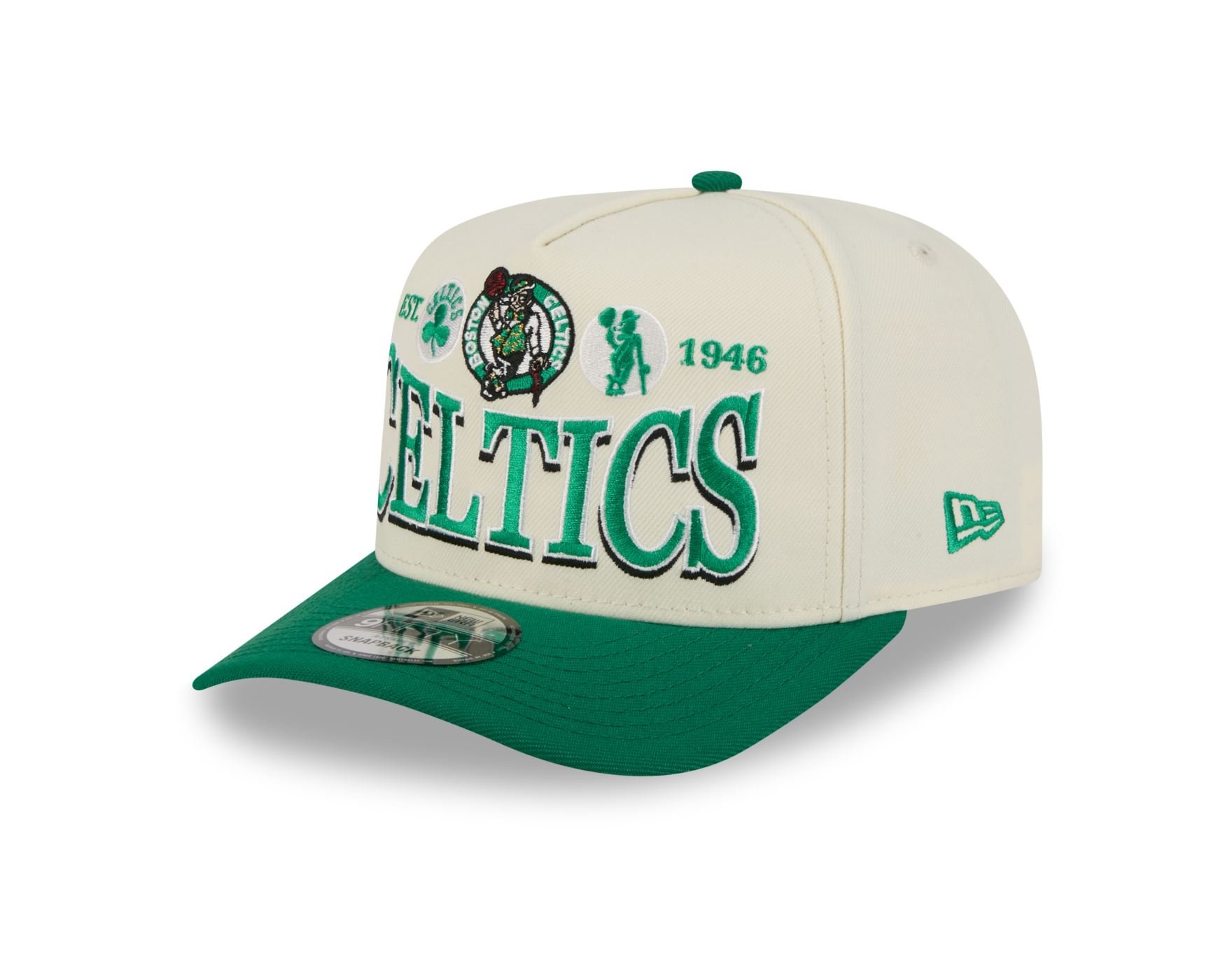 Bone New Era 9FIFTY A-Frame Boston Celtics NBA All-Star Game Fan Pack Verde