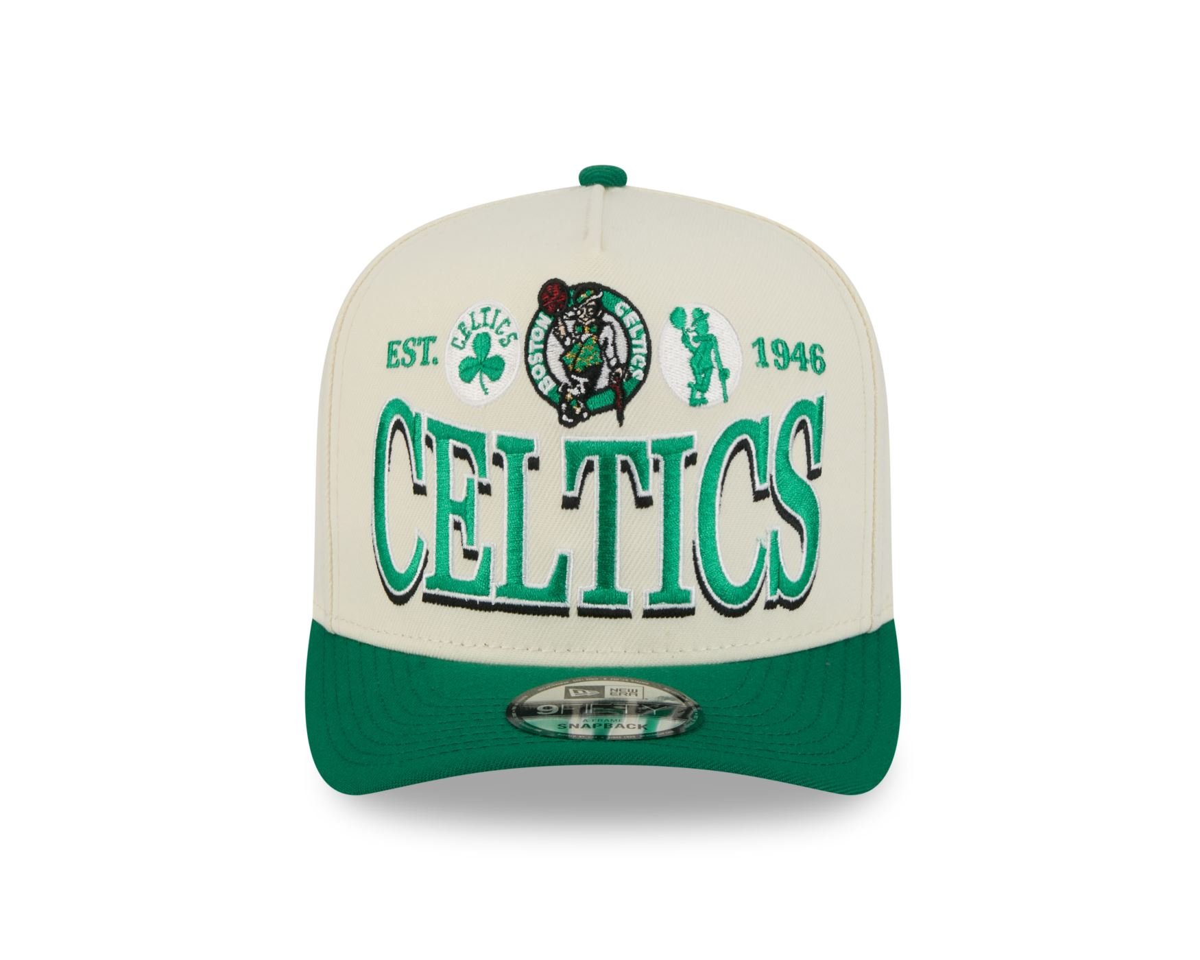 Bone New Era 9FIFTY A-Frame Boston Celtics NBA All-Star Game Fan Pack Verde Verde 2