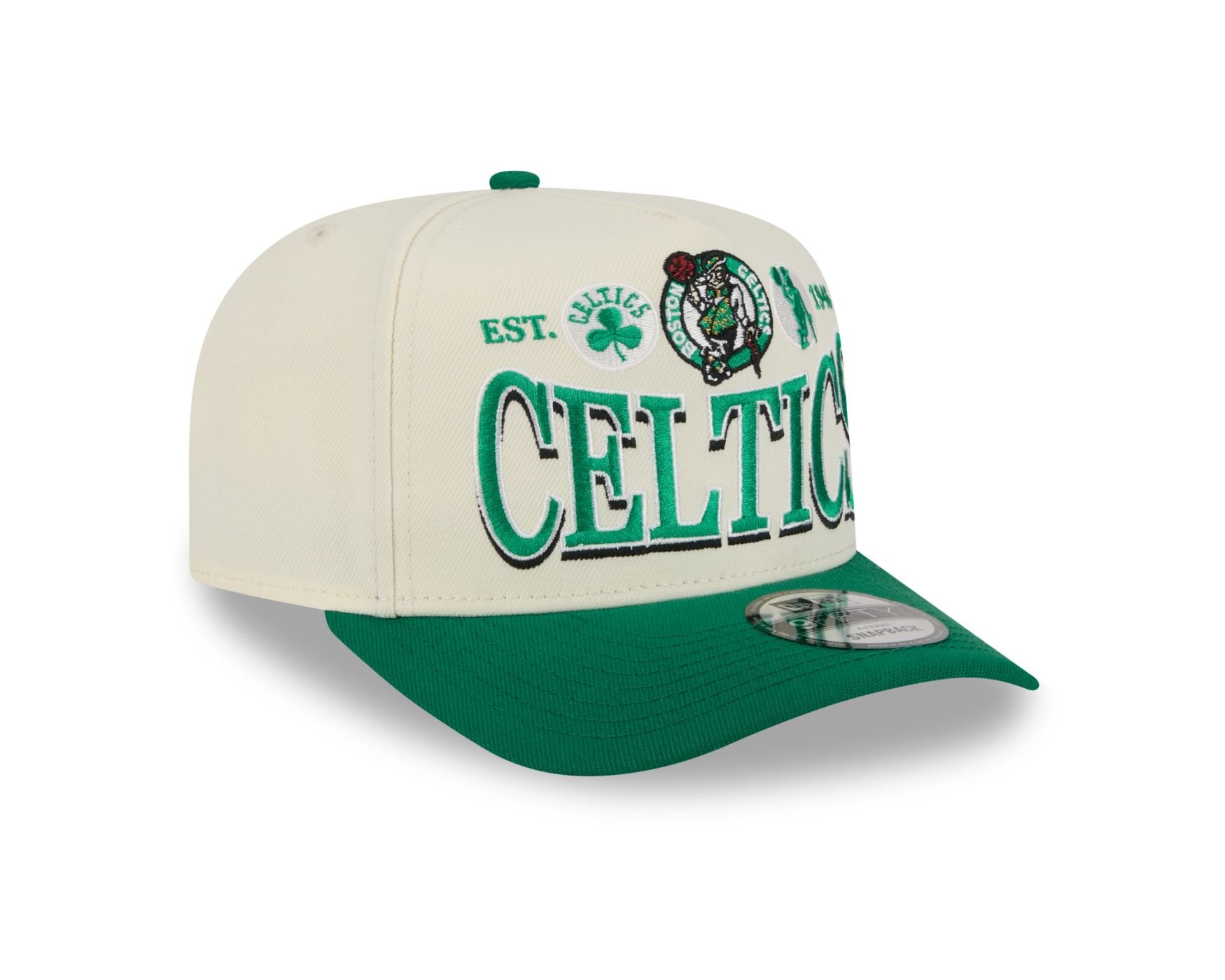 Bone New Era 9FIFTY A-Frame Boston Celtics NBA All-Star Game Fan Pack Verde Verde 3