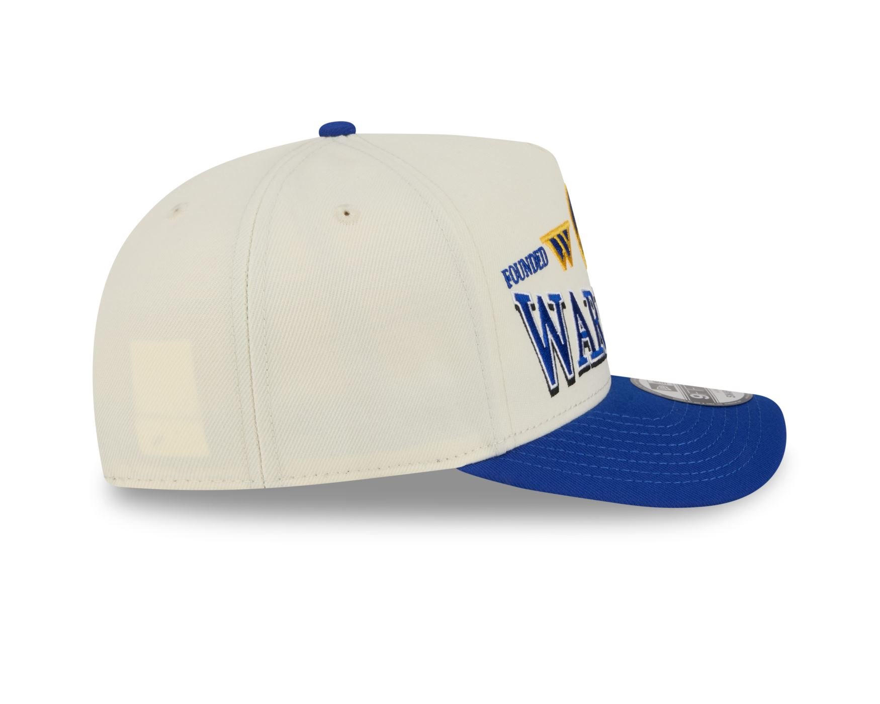 Bone New Era 9FIFTY A-Frame Golden State Warriors NBA All-Star Game Fan Pack Azul Azul 6