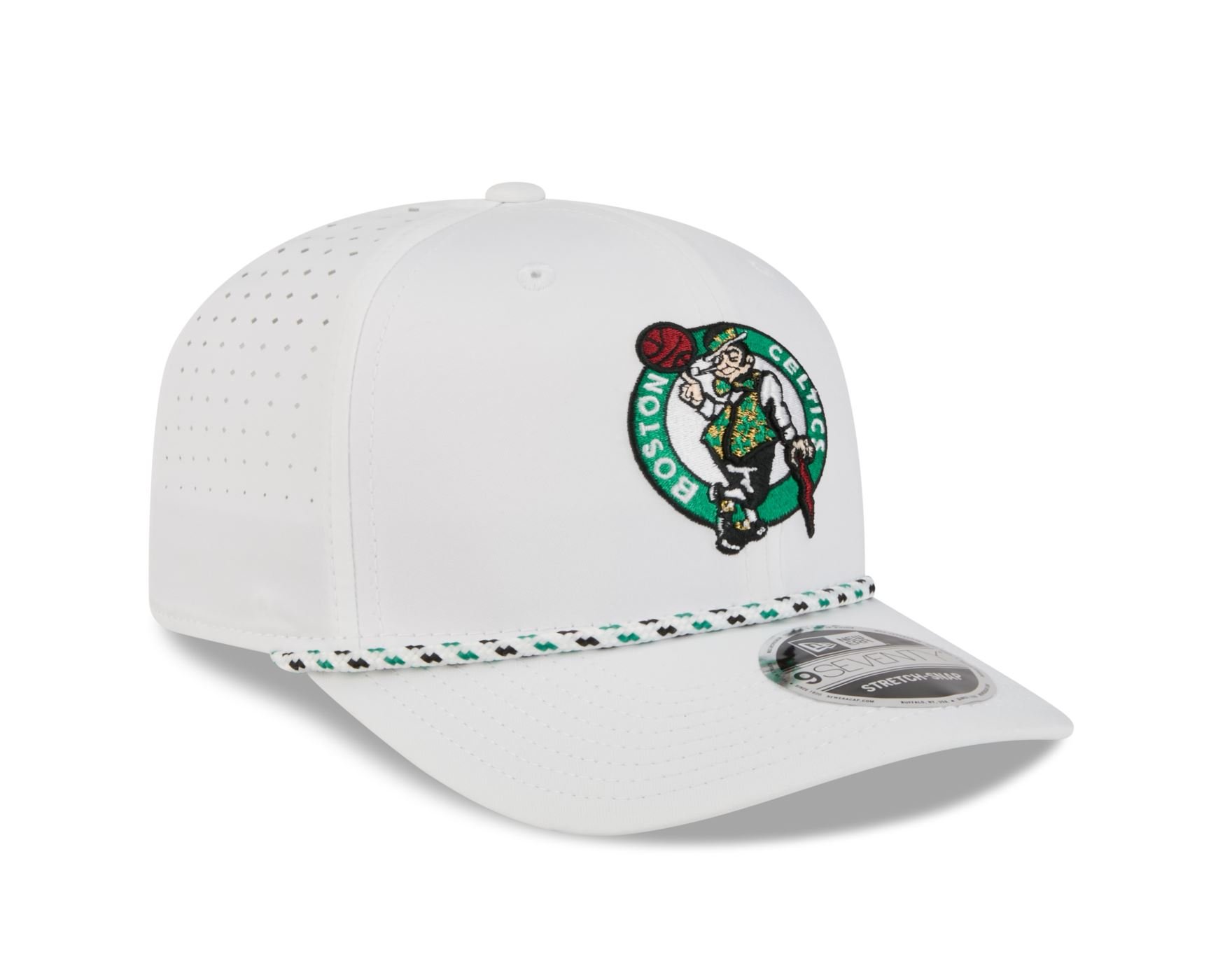 Bone New Era 9SEVENTY Strech Snap Boston Celtics NBA Verde Verde 3
