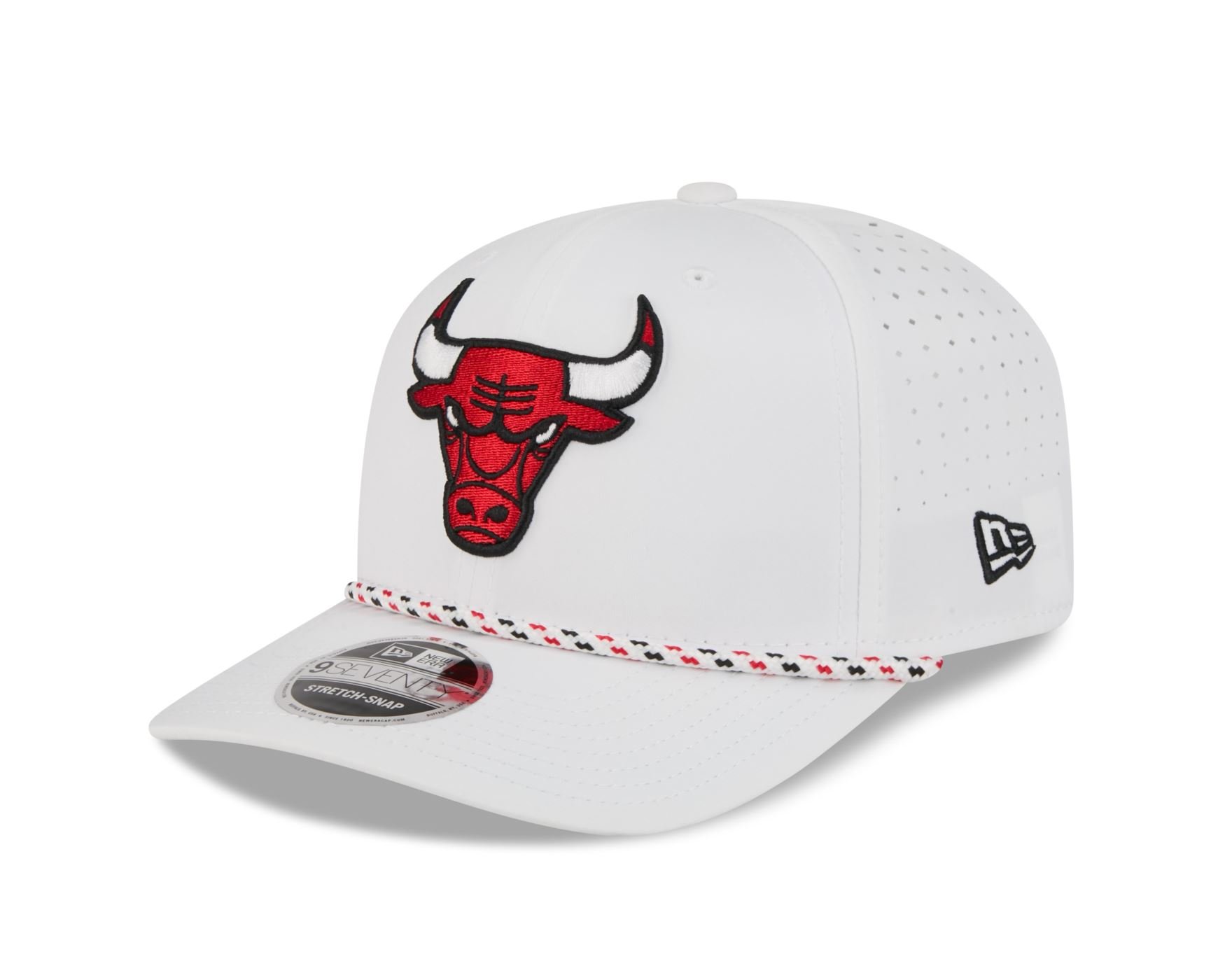 Bone New Era 9SEVENTY Strech Snap Chicago Bulls NBA All-Star Game Fan Pack Preto Preto 3