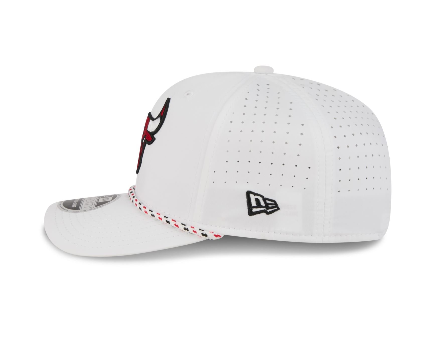 Bone New Era 9SEVENTY Strech Snap Chicago Bulls NBA All-Star Game Fan Pack Preto Preto 7