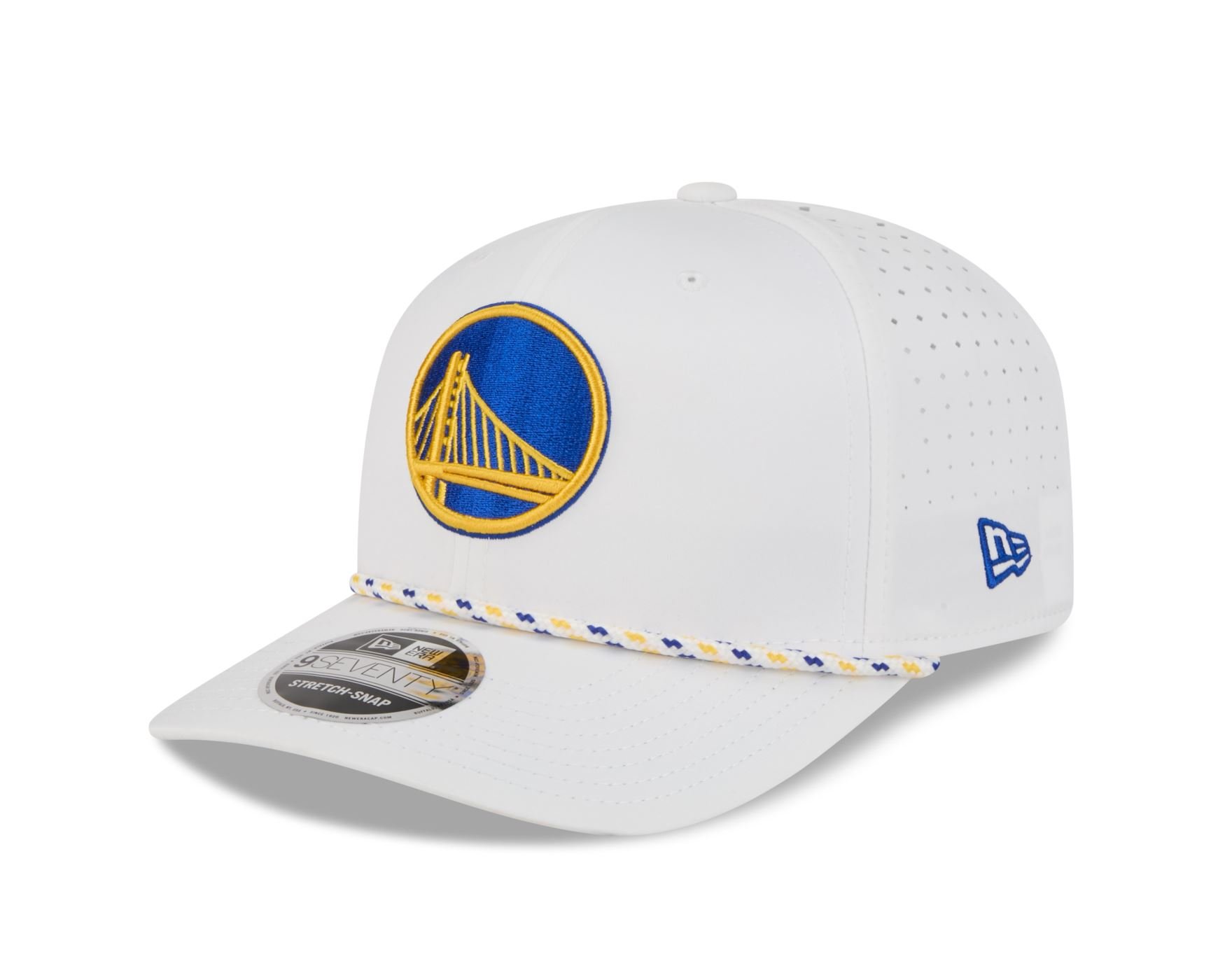 Bone New Era 9SEVENTY Strech Snap Golden State Warriors NBA Azul