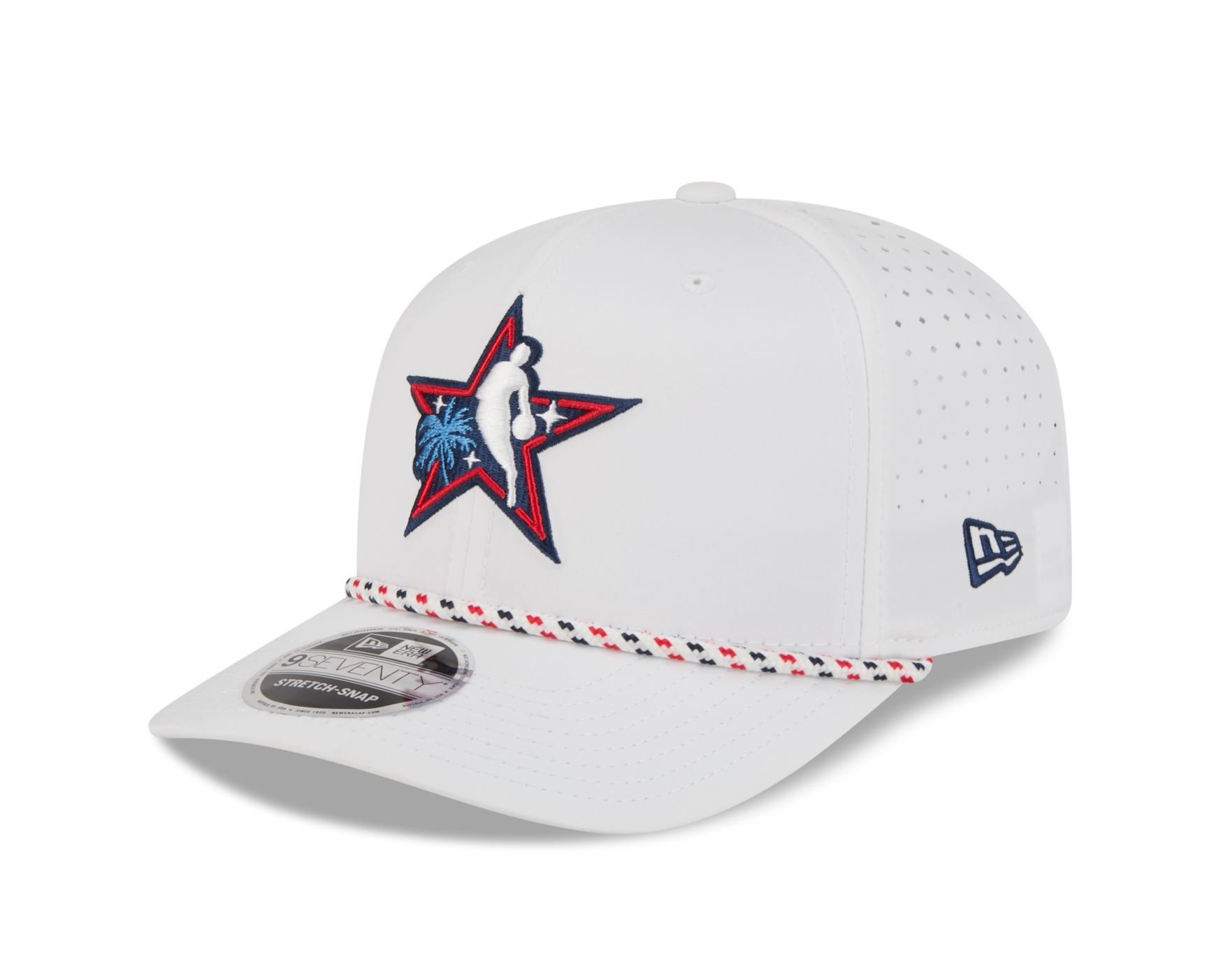 Bone New Era 9SEVENTY Strech Snap NBA All-Star Game Fan Pack Preto