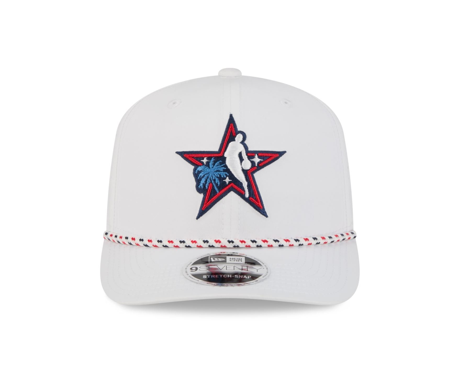 Bone New Era 9SEVENTY Strech Snap NBA All-Star Game Fan Pack Preto Preto 2