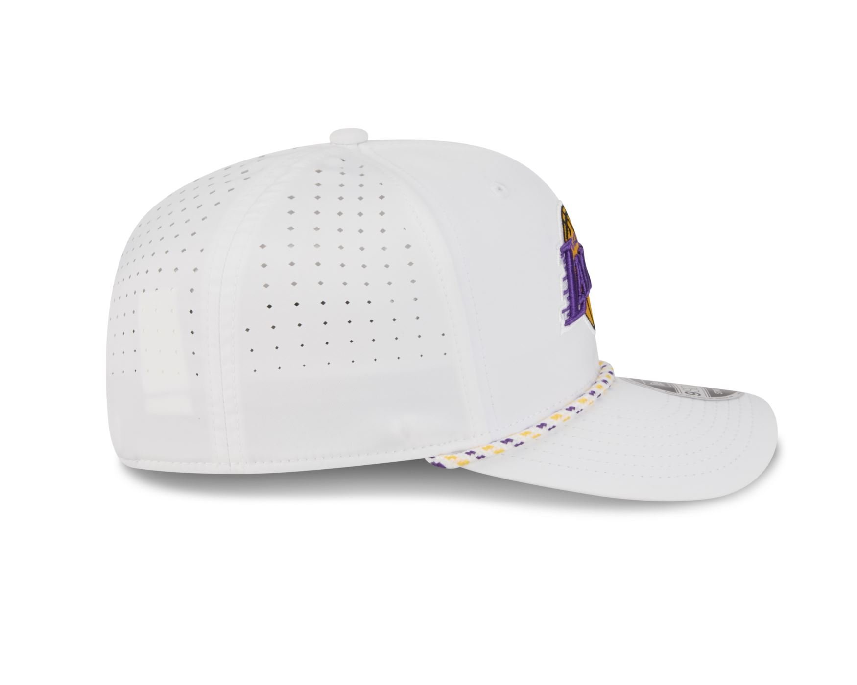 Bone New Era 9SEVENTY Strech Snap Los Angeles Lakers NBA All-Star Game Fan Pack Roxo Roxo 6