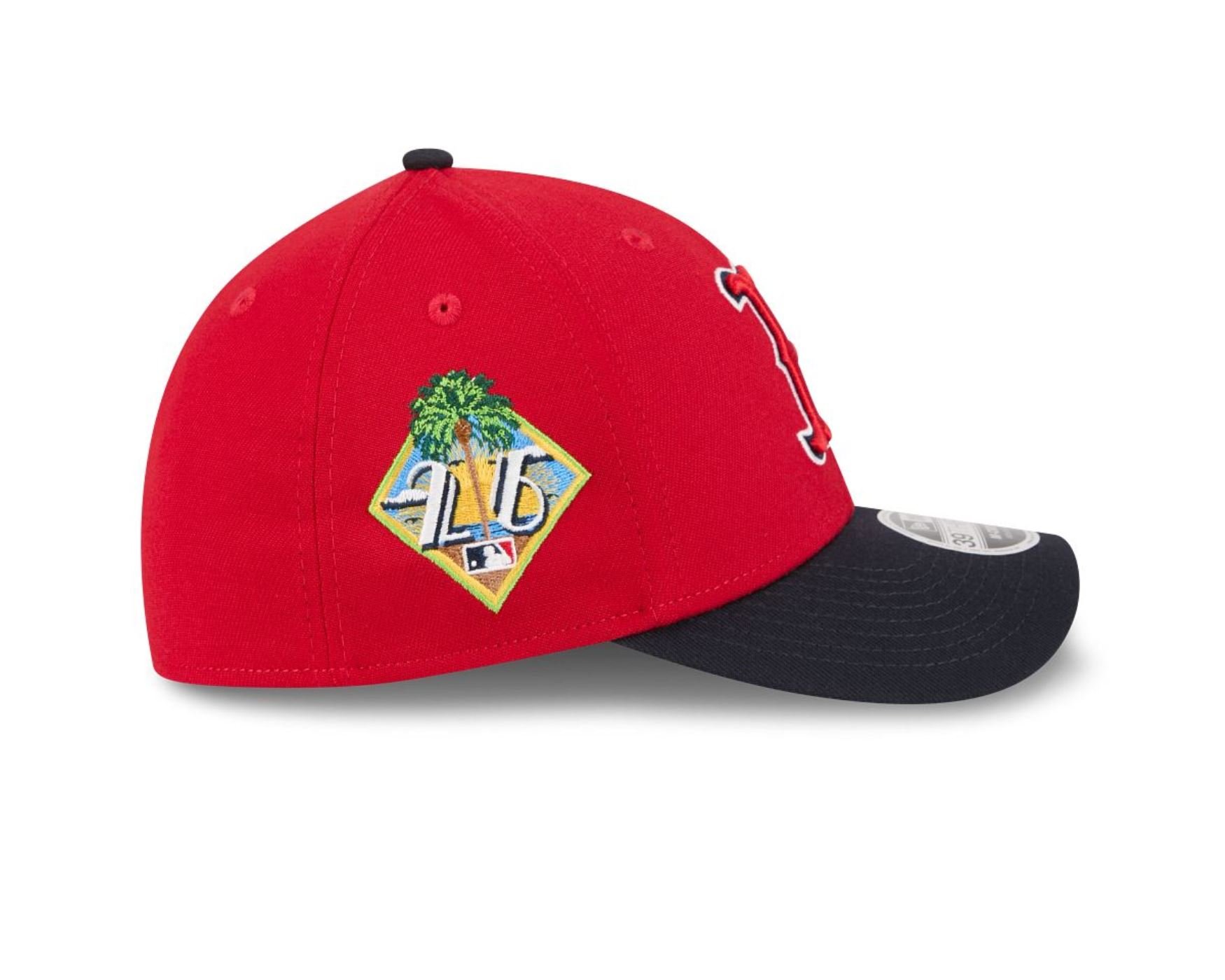 Bone New Era 39THIRTY M-Crown Boston Red Sox Spring Training Vermelho 6