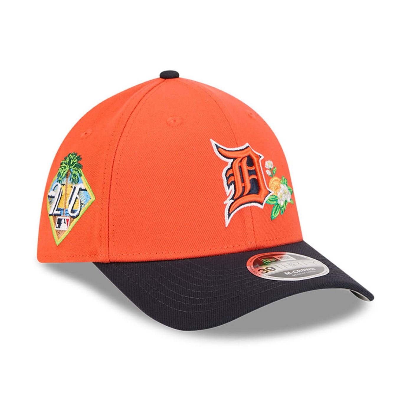 Bone New Era 39THIRTY M-Crown San Francisco Giants Spring Training Laranja 3