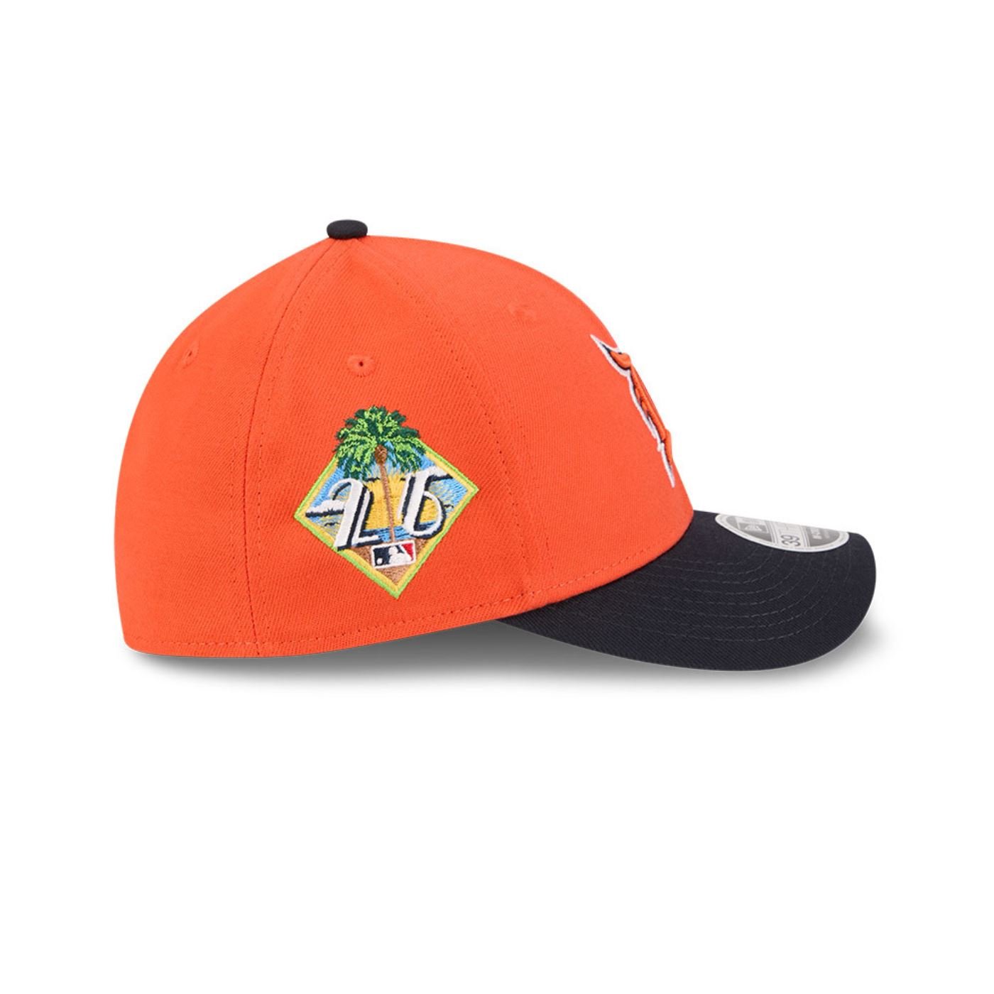 Bone New Era 39THIRTY M-Crown San Francisco Giants Spring Training Laranja 5