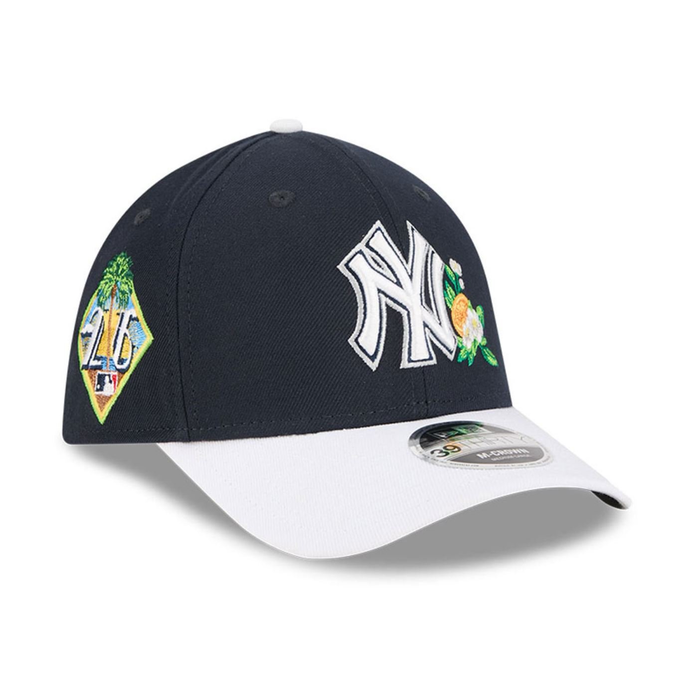 Bone New Era 39THIRTY M-Crown New York Yankees Spring Training Azul Marinho 3
