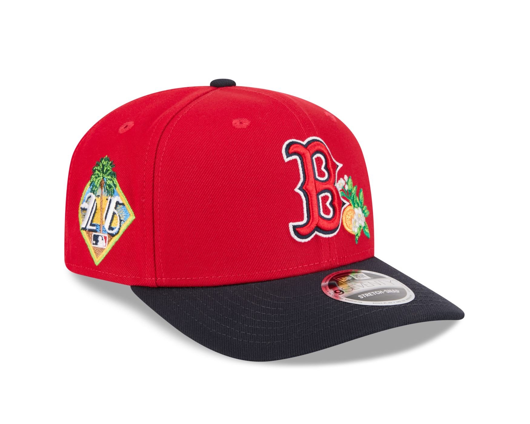 Bone New Era 9SEVENTY Boston Red Sox Spring Training Vermelho 3
