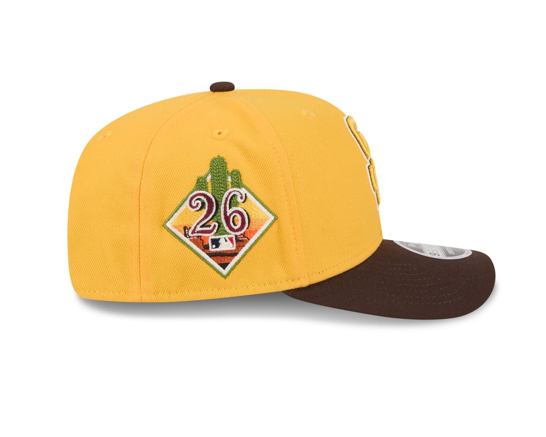 Bone New Era 9SEVENTY San Diego Padres Spring Training Amarelo 2
