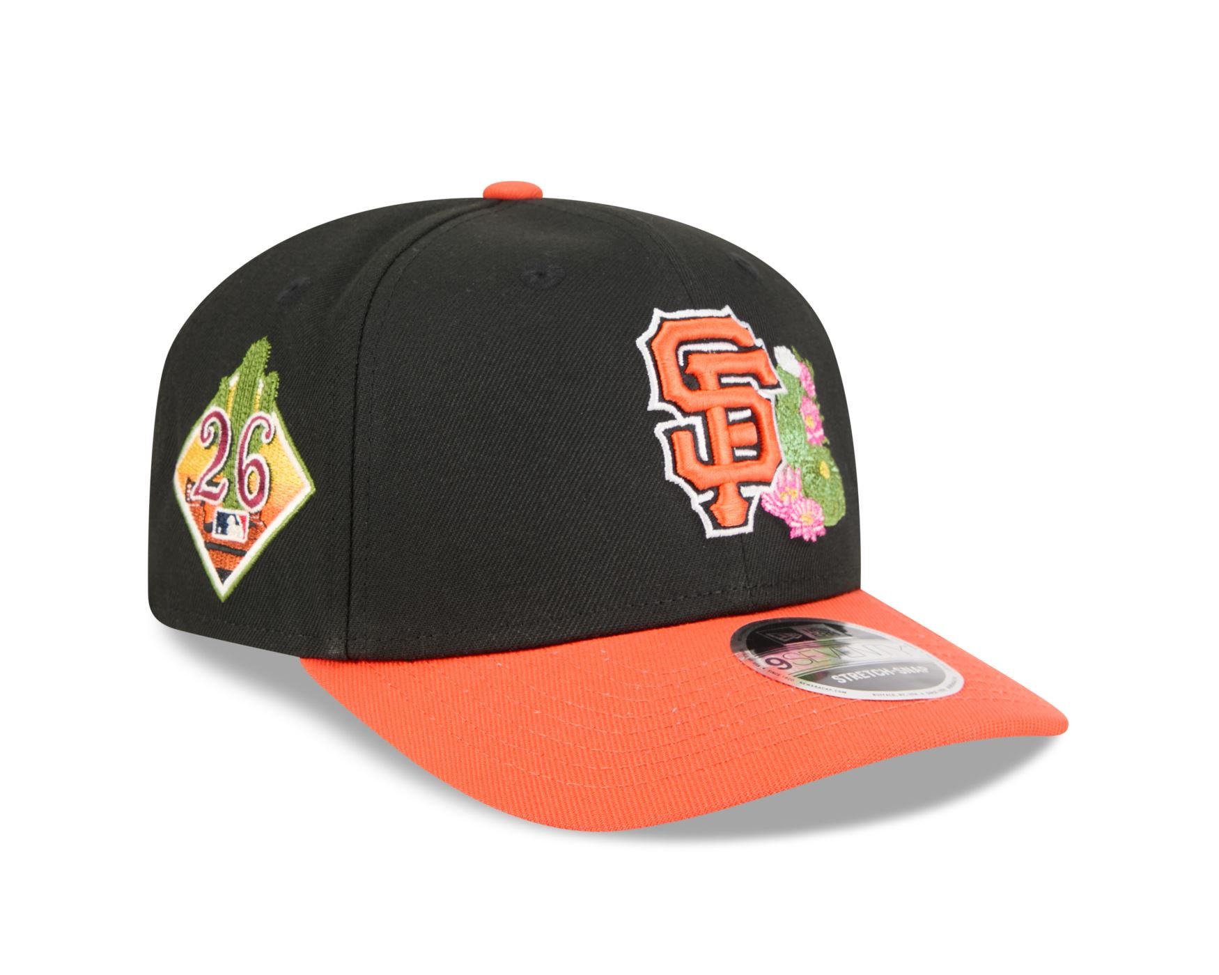 Bone New Era 9SEVENTY San Francisco Giants Spring Training Preto 3