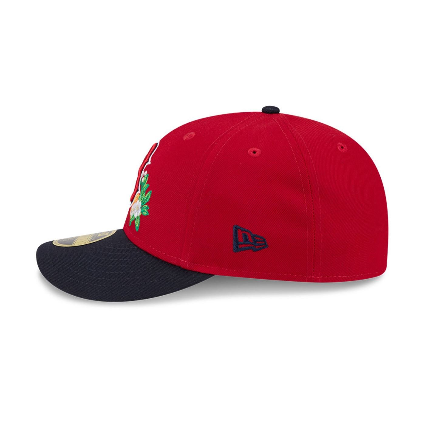 Bone New Era 59FIFTY Low Profile Boston Red Sox Spring Training Vermelho 5