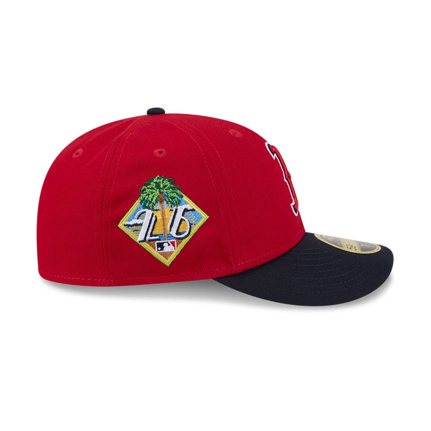 Bone New Era 59FIFTY Low Profile Boston Red Sox Spring Training Vermelho 6