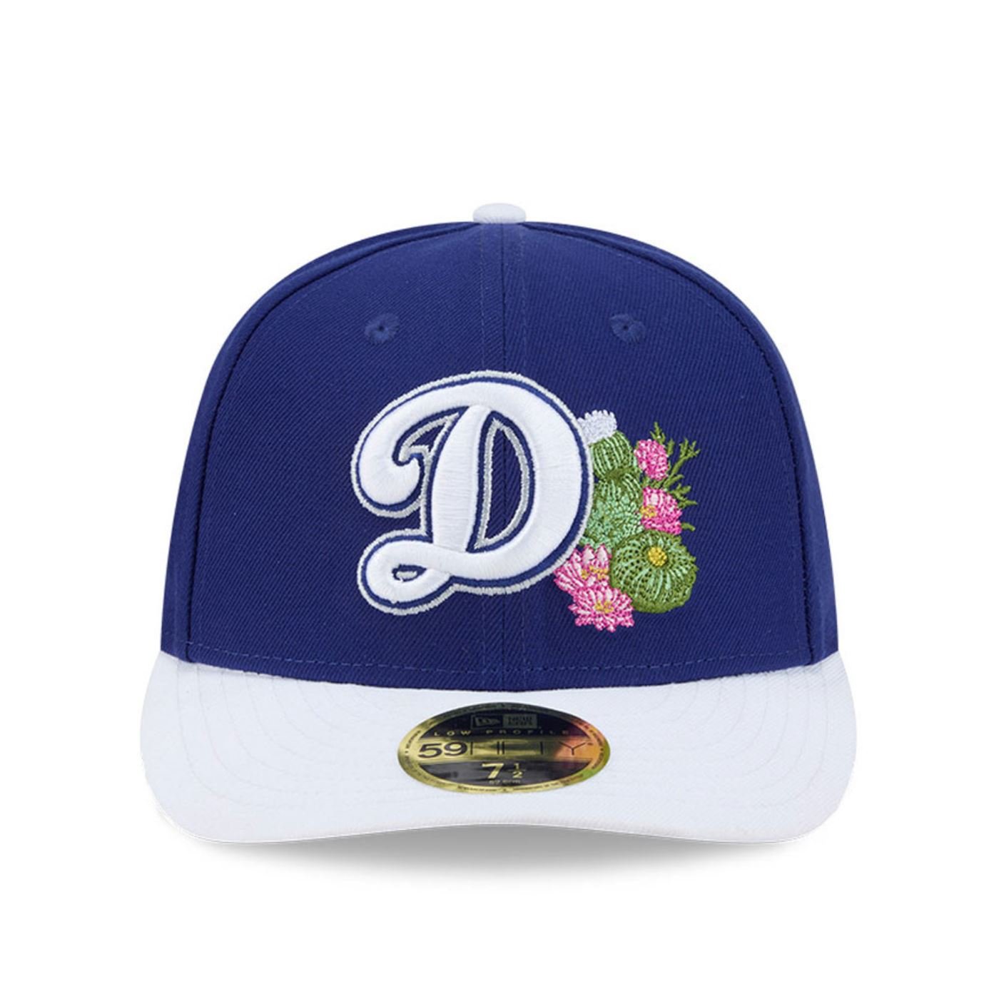 Bone New Era 59FIFTY Low Profile Los Angeles Dodgers Spring Training Azul 2