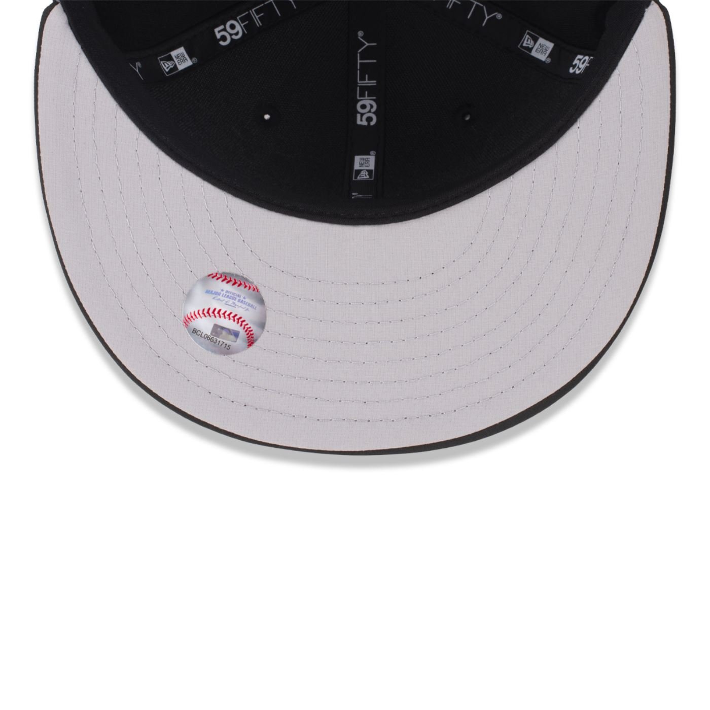 Bone New Era 59FIFTY Chicago White Sox Club House Preto 7