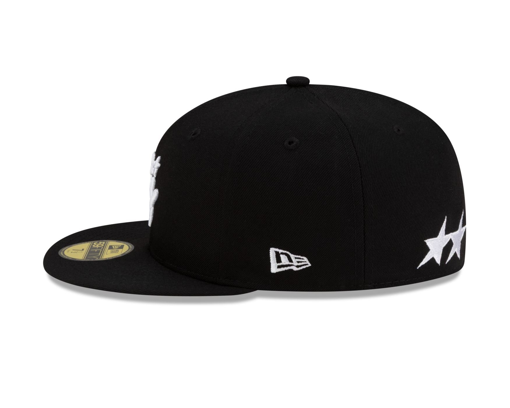 Bone New Era 59FIFTY TwoJeys X New Era Preto Preto 5