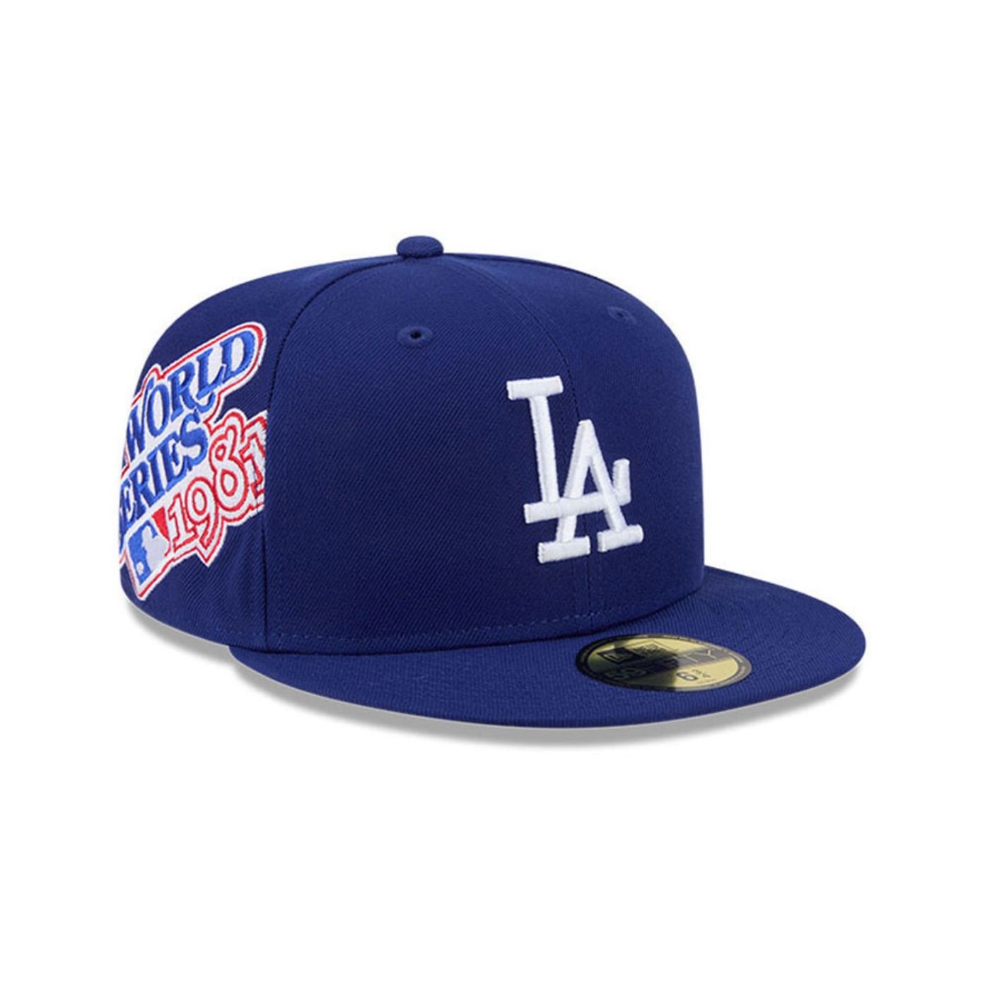 Bone New Era 59FIFTY Los Angeles Dodgers MLB Hidden Hit Azul 3