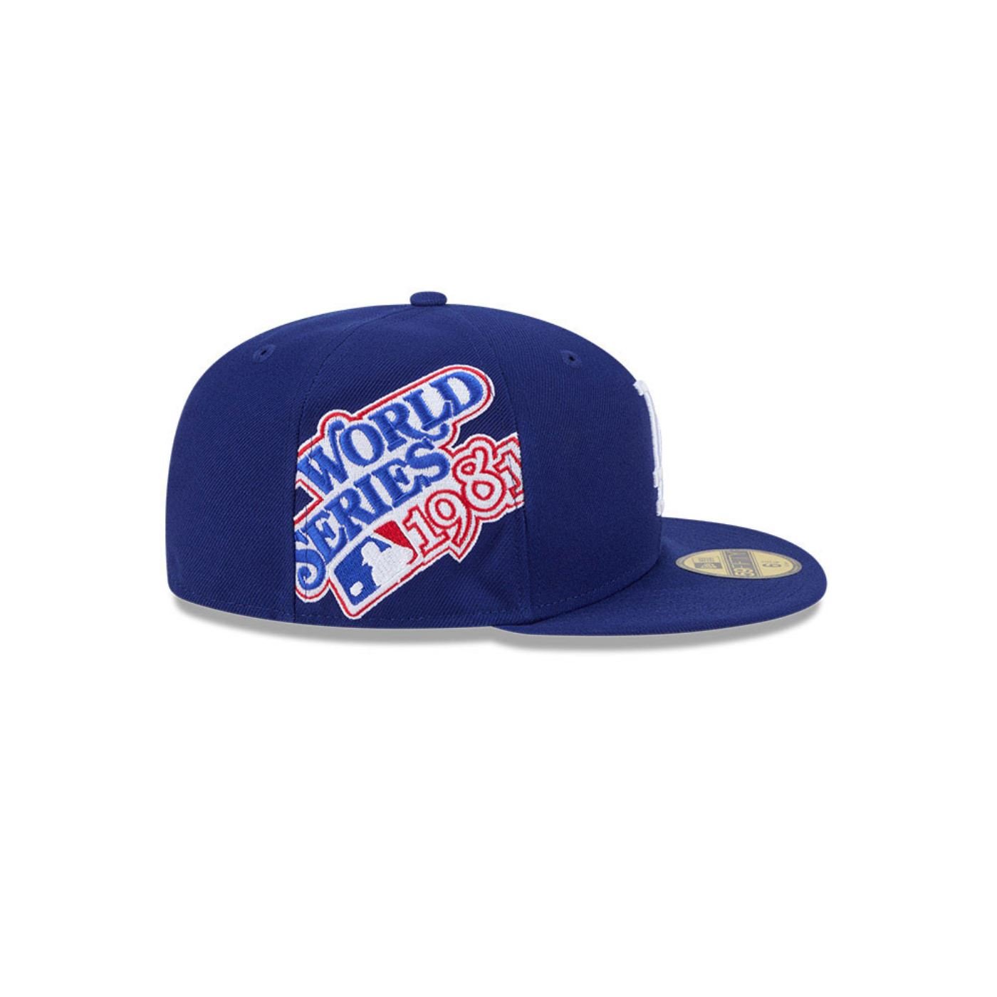 Bone New Era 59FIFTY Los Angeles Dodgers MLB Hidden Hit Azul 6