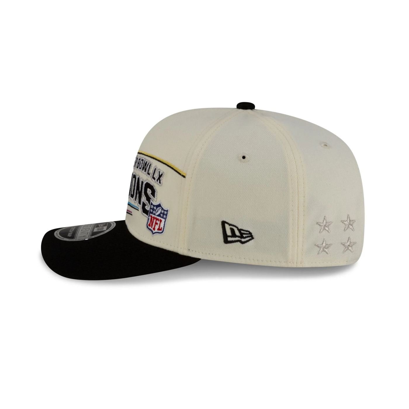 Bone New Era 9SEVENTY Seattle Seahawks NFL Champions Super Bowl 2026 Off White 5