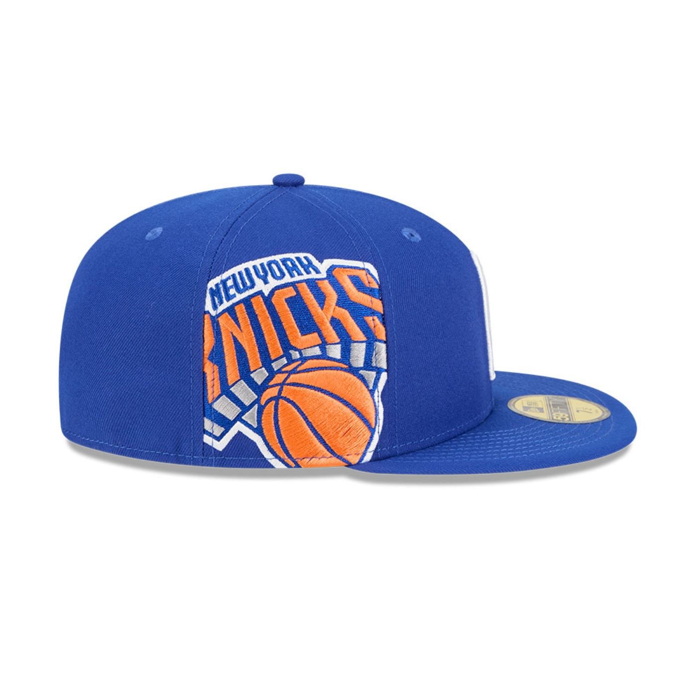 Bone New Era 59FIFTY New York Knicks NBA All-Star Game Fan Pack Azul Azul 4
