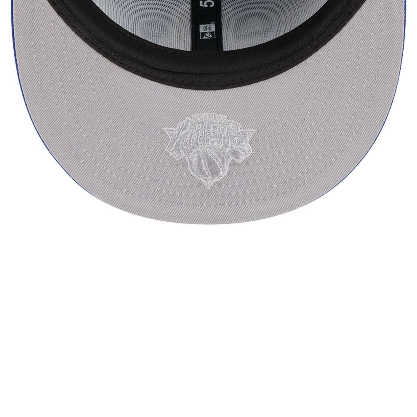 Bone New Era 59FIFTY New York Knicks NBA All-Star Game Fan Pack Azul Azul 5