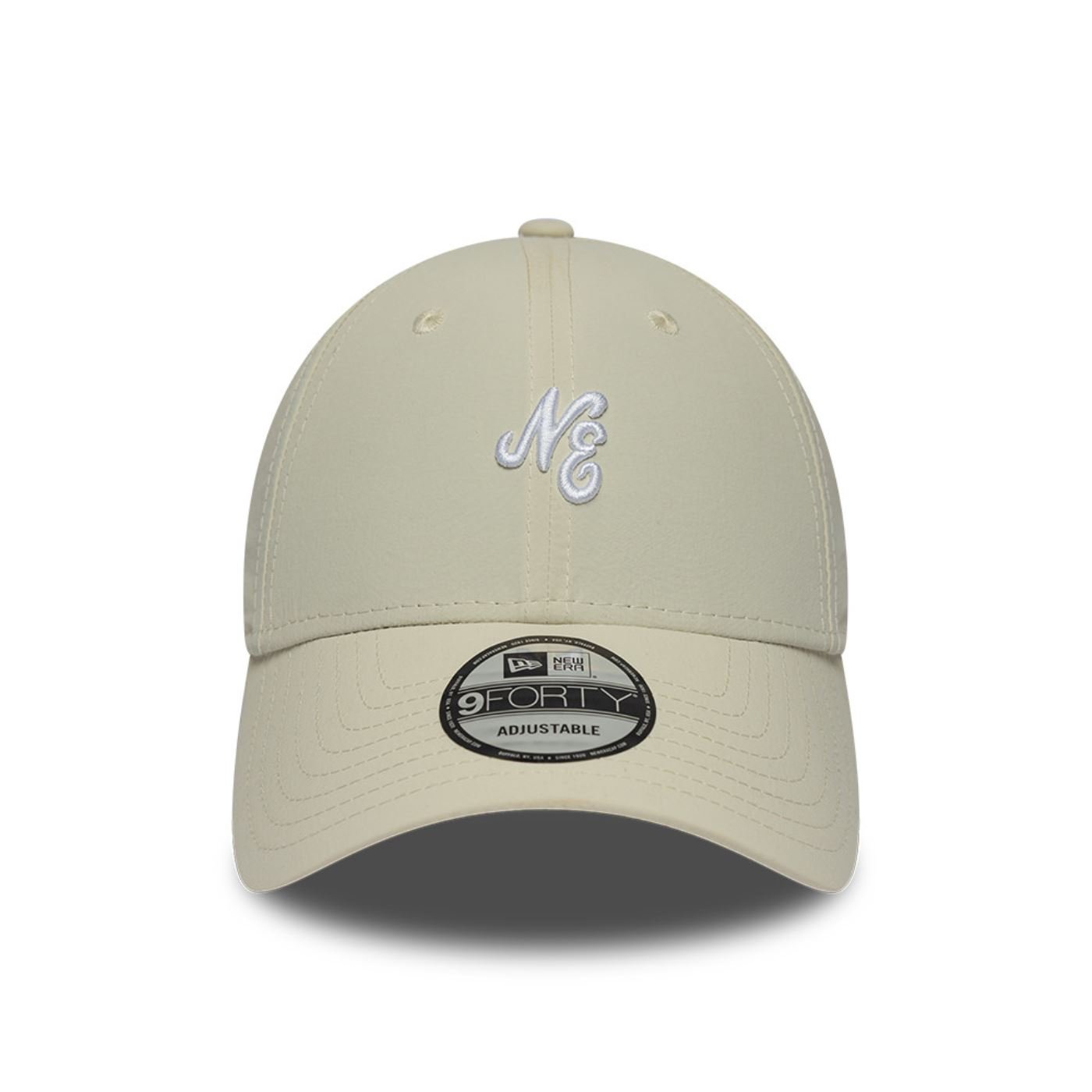 Bone New Era 9FORTY Branded Mini Logo Bege Bege 2