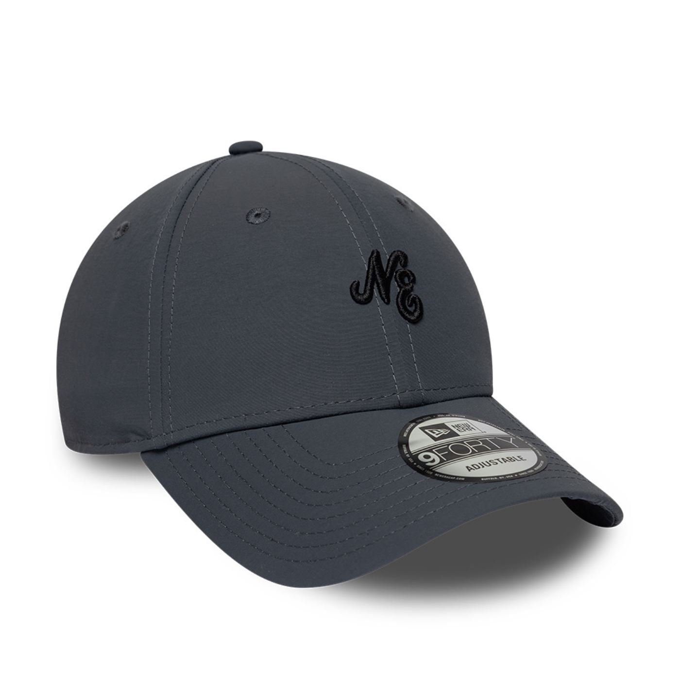 Bone New Era 9FORTY Branded Mini Logo Cinza Cinza 3