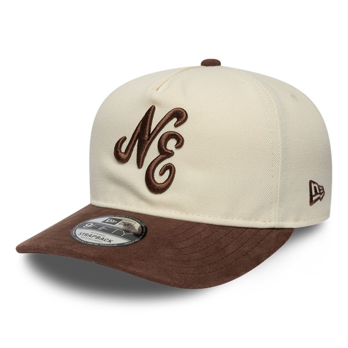 Bone New Era 9FIFTY A-Frame Branded