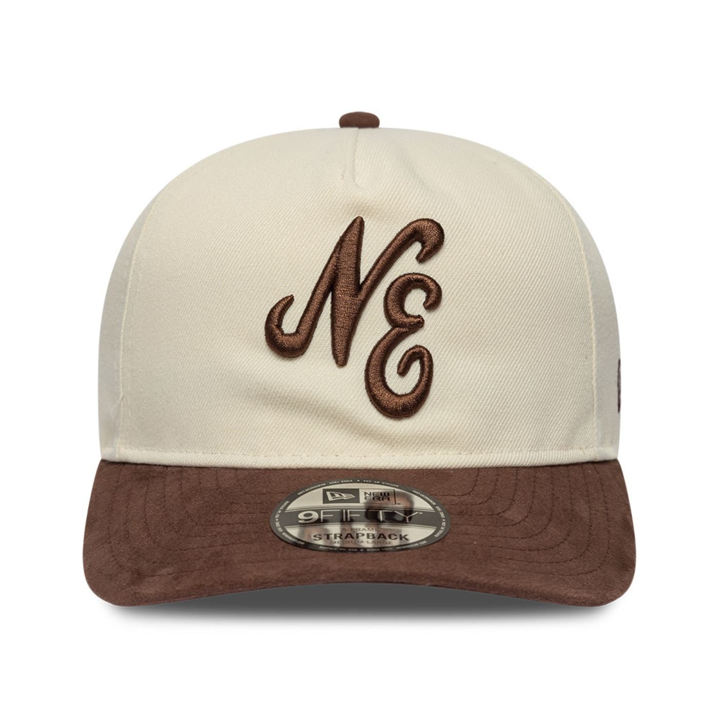 Bone New Era 9FIFTY A-Frame Branded Bege 2