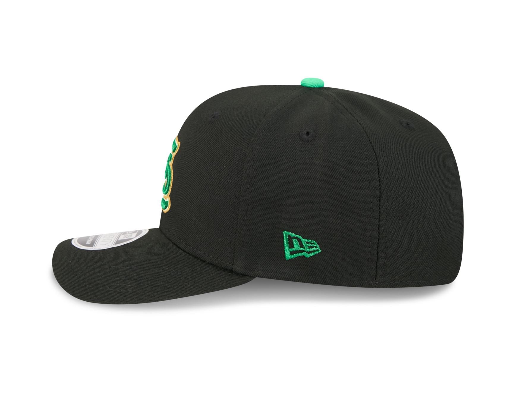 Bone New Era 9SEVENTY St. Louis Cardinals MLB St.Patricks Day Preto 5