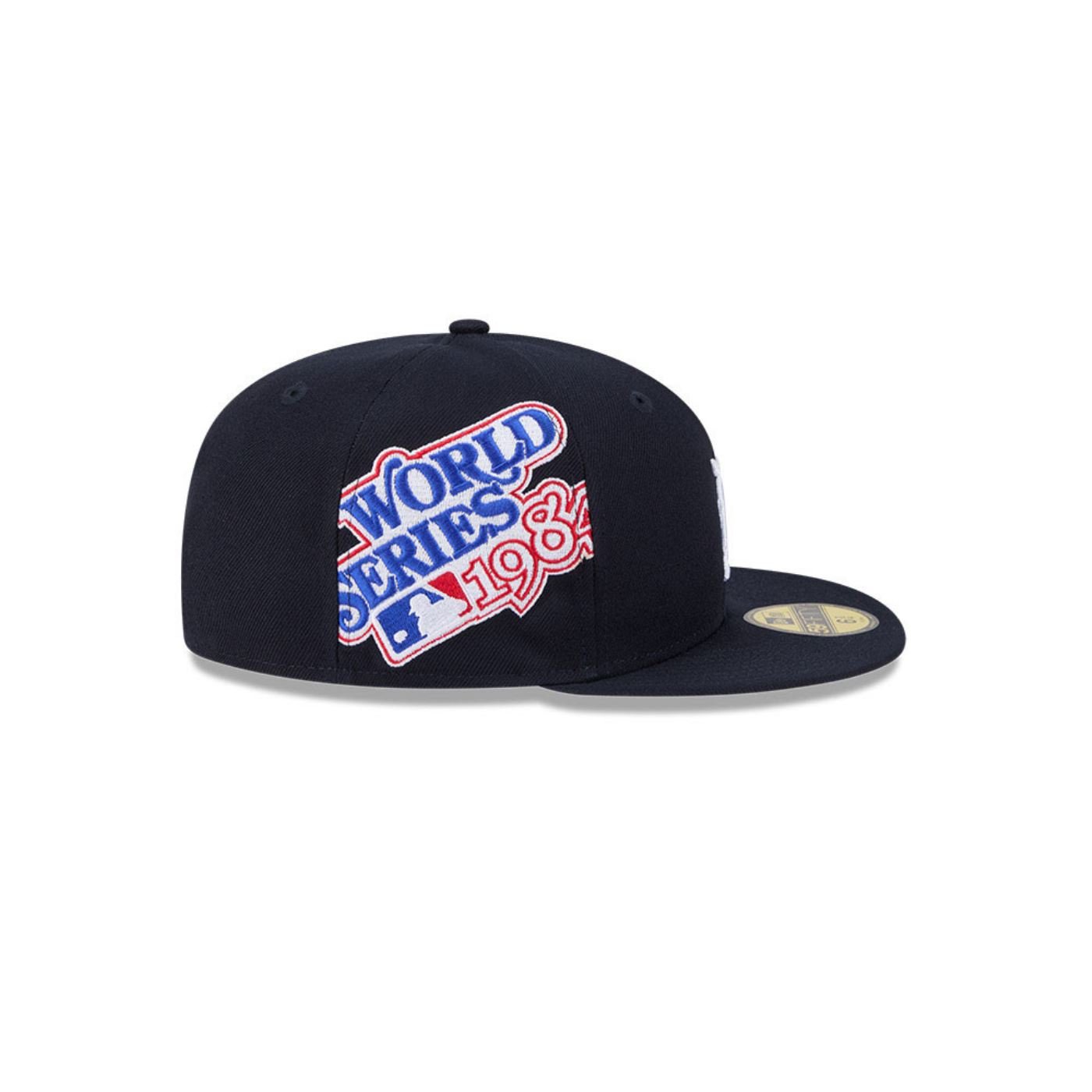 Bone New Era 59FIFTY Detroit Tigers MLB Hidden Hit Azul Marinho 6