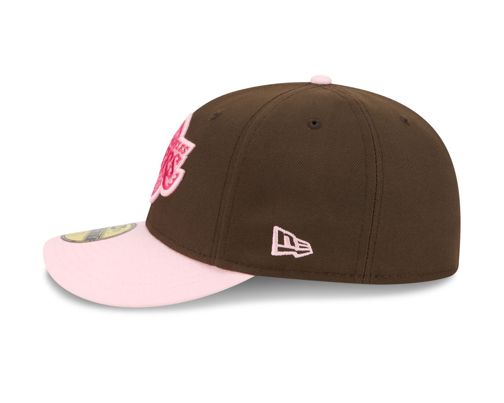 Bone New Era  59FIFTY Los Angeles Lakers NBA Marrom Marrom 7