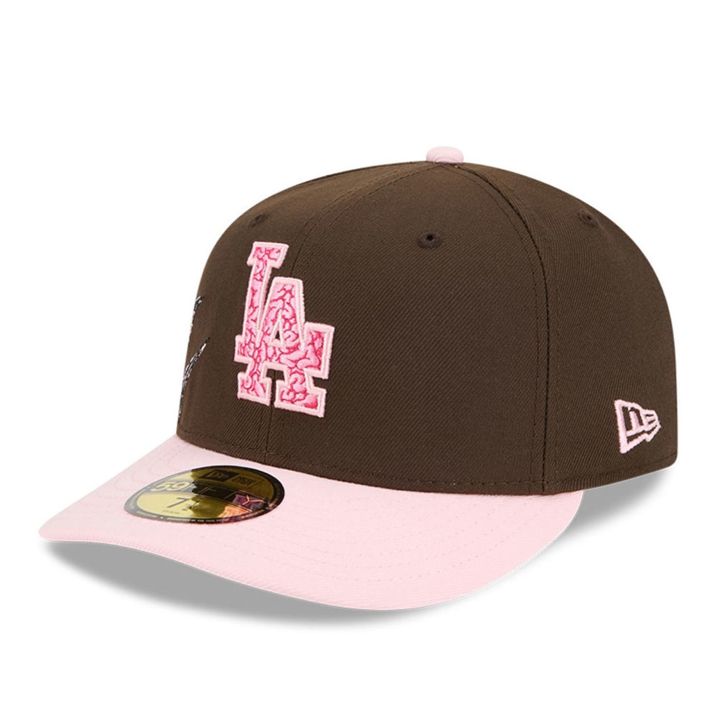 Bone New Era  59FIFTY Los Angeles Dodgers MLB Marrom