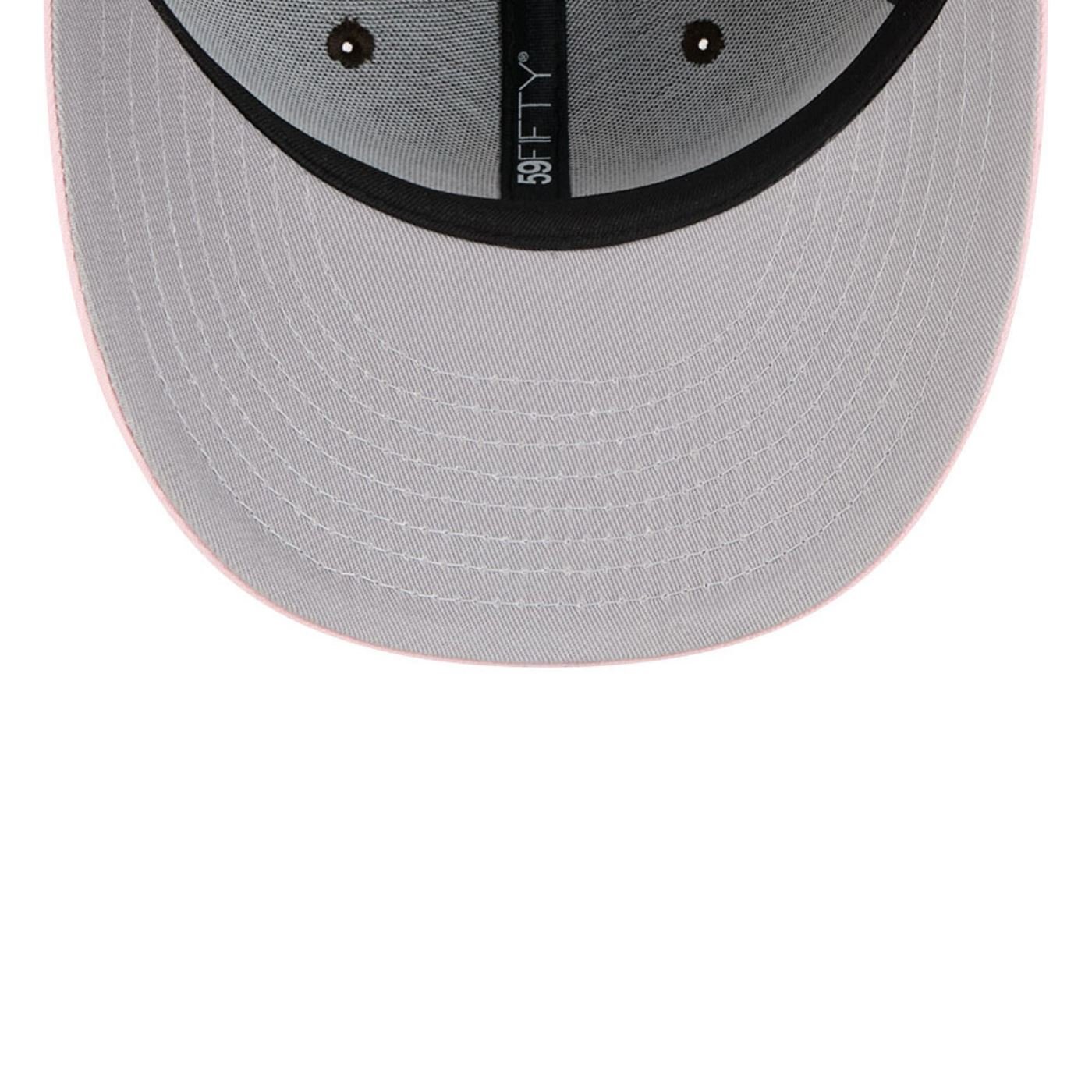 Bone New Era  59FIFTY Los Angeles Dodgers MLB Marrom Marrom 6