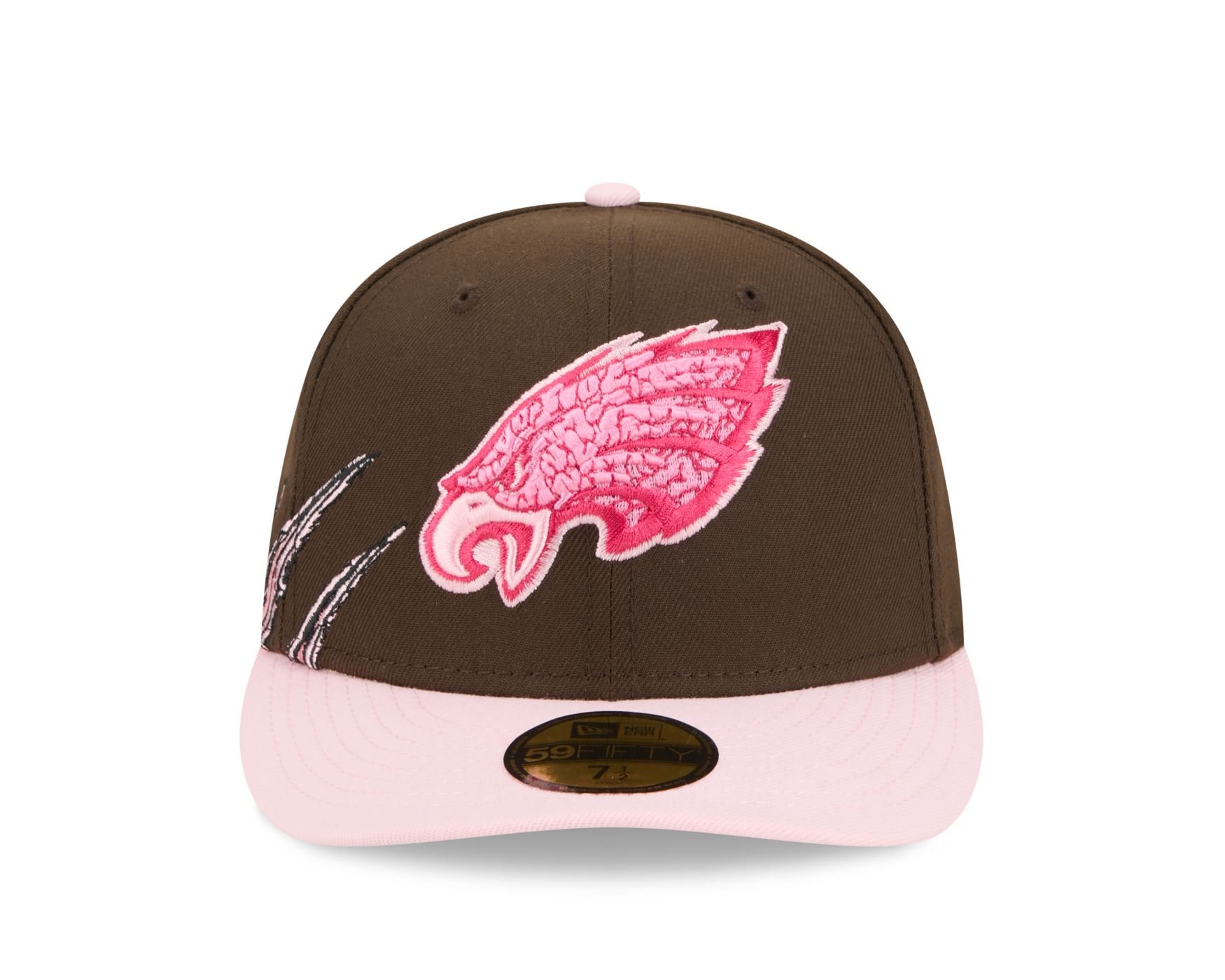 Bone New Era  59FIFTY Philadelphia Eagles NFL Marrom Marrom 2