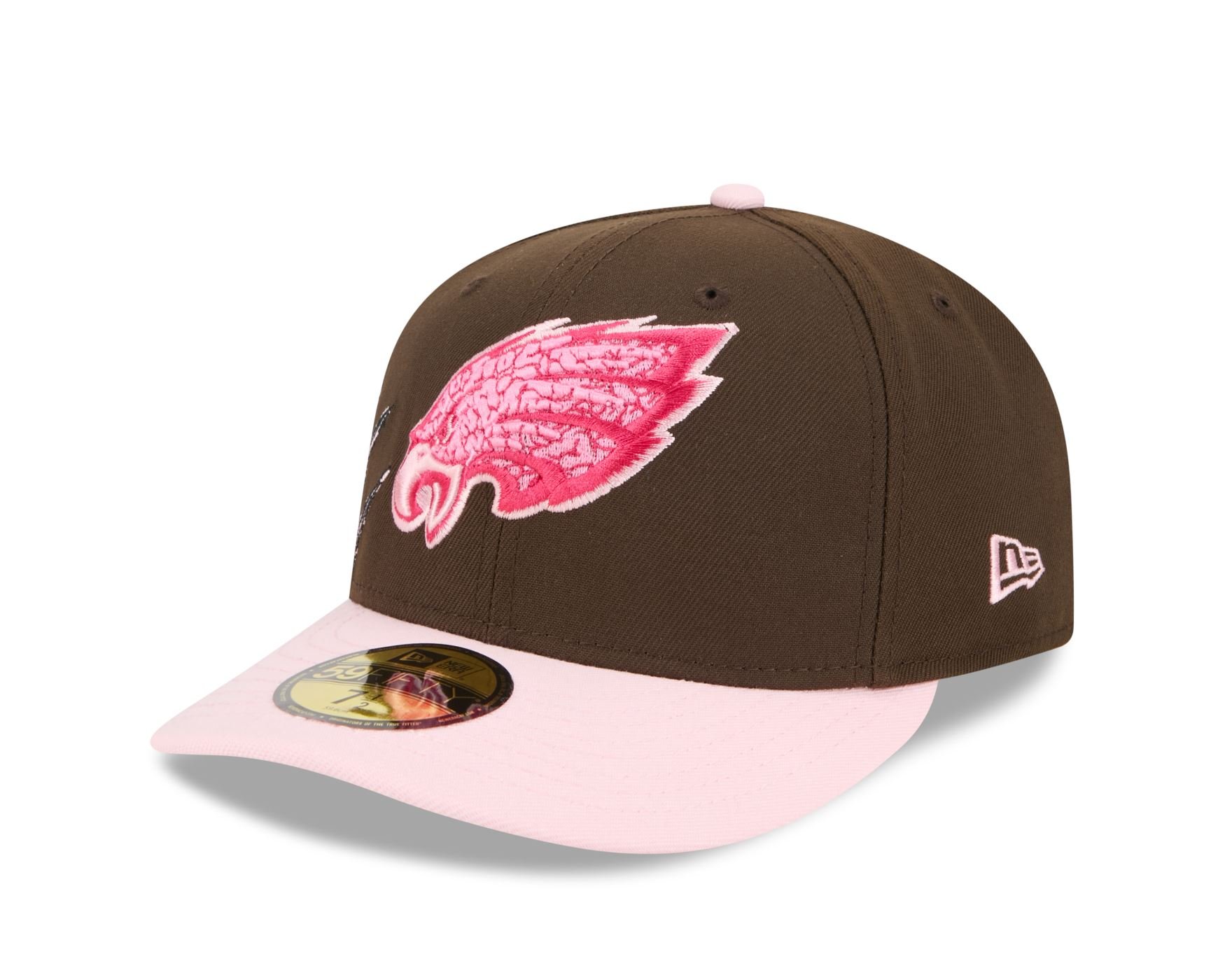 Bone New Era  59FIFTY Philadelphia Eagles NFL Marrom