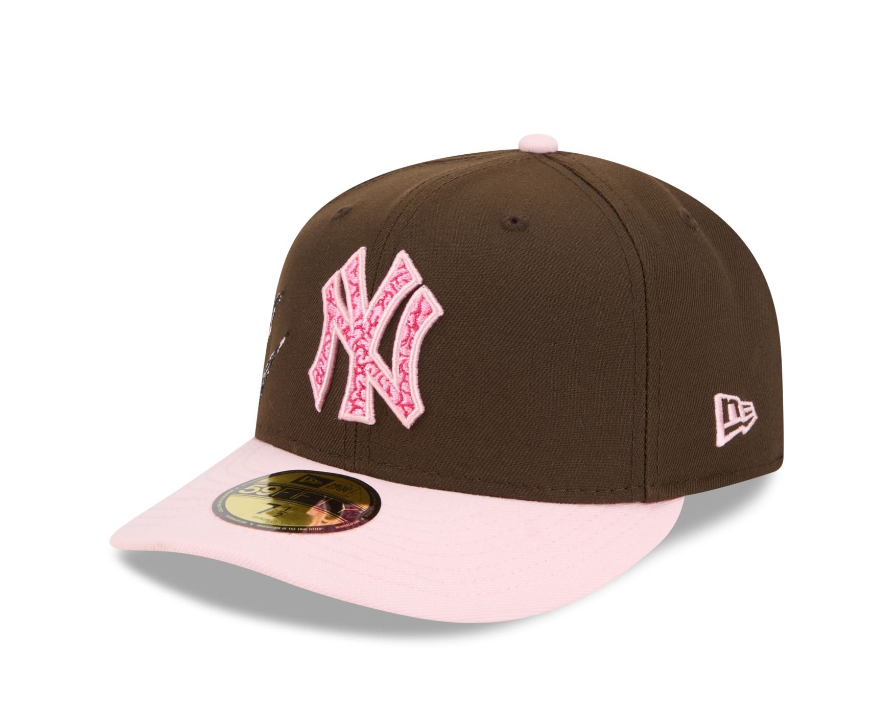 Bone New Era  59FIFTY New York Yankees MLB Marrom