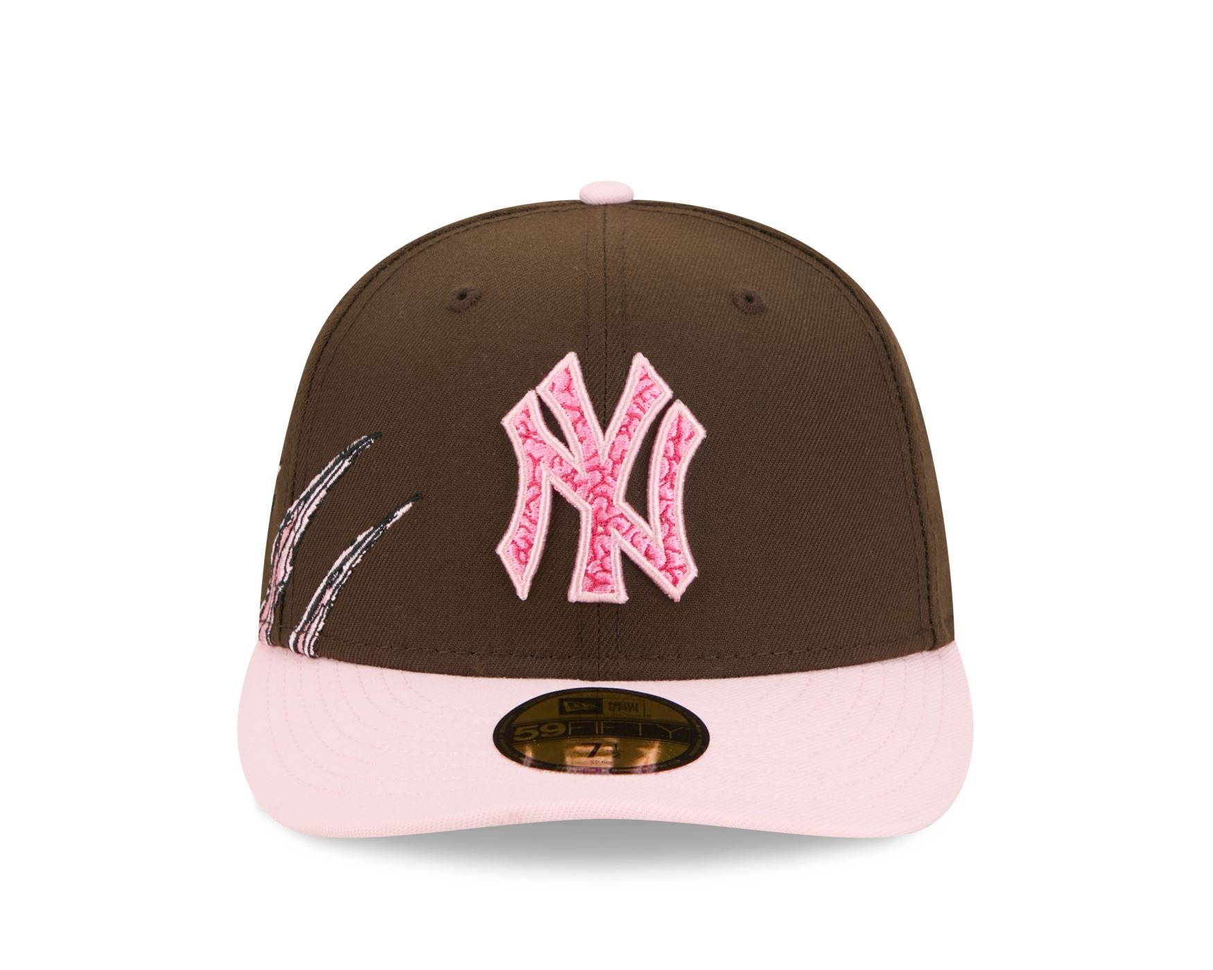 Bone New Era  59FIFTY New York Yankees MLB Marrom Marrom 2