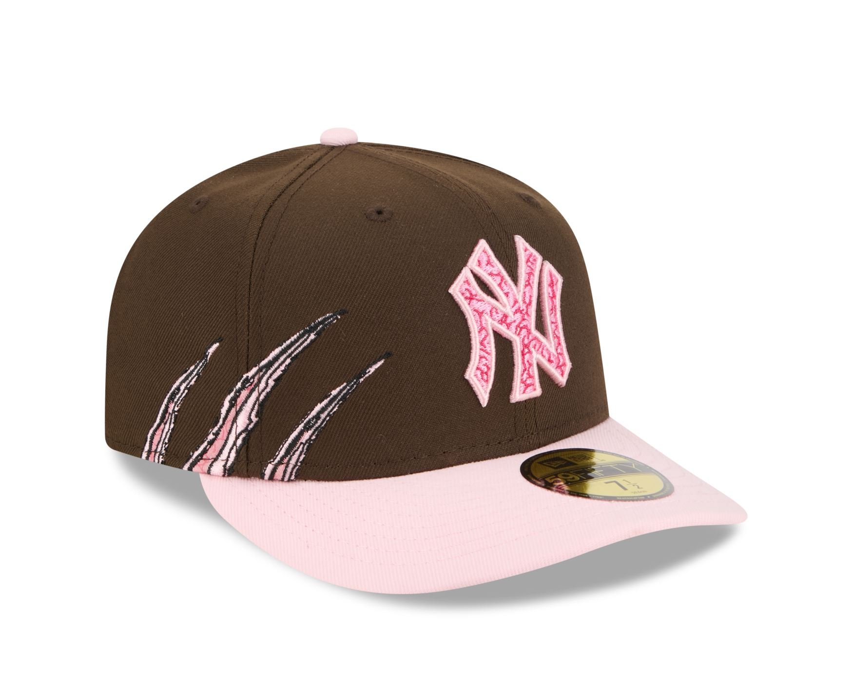 Bone New Era  59FIFTY New York Yankees MLB Marrom Marrom 3